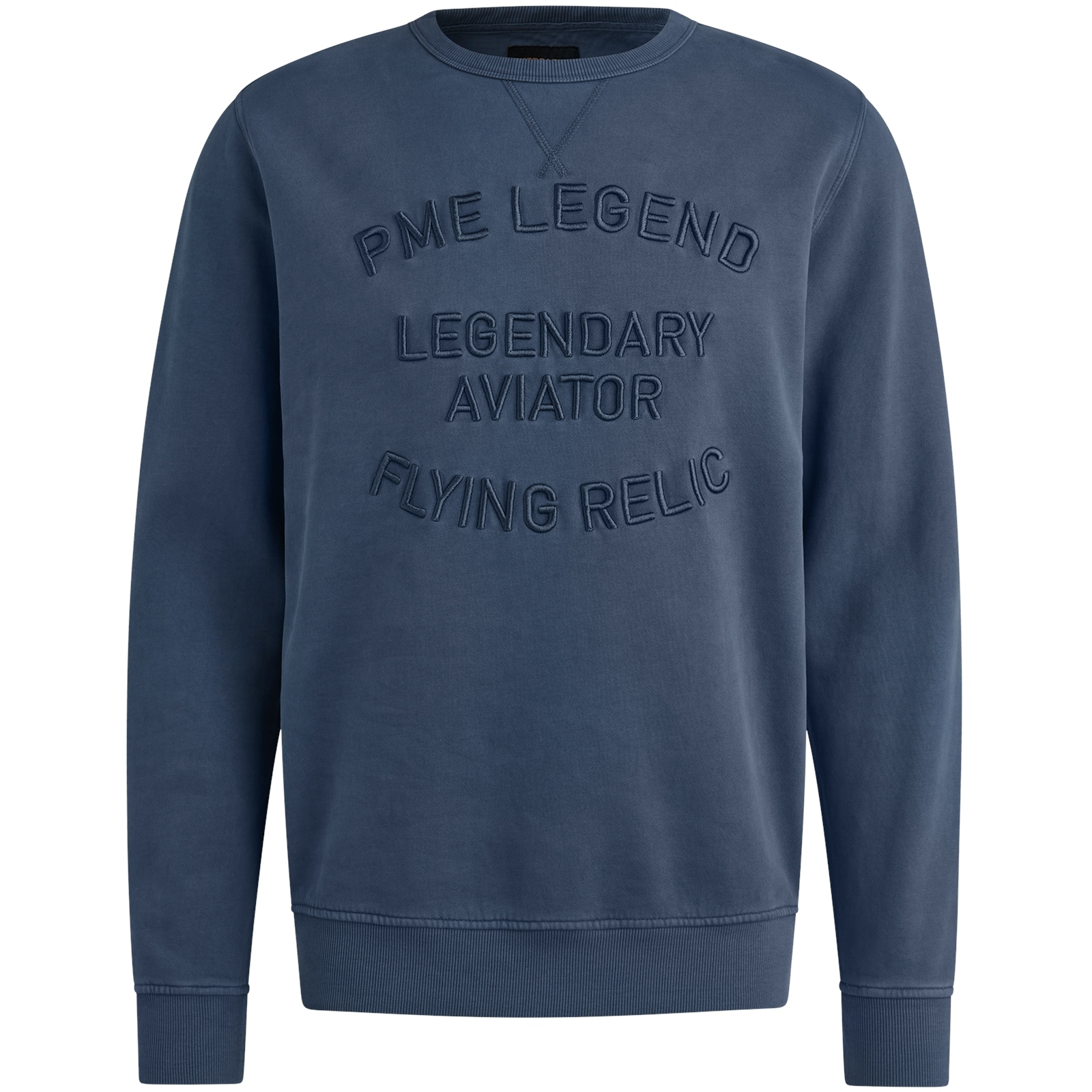 PME LEGEND Sweatshirt »Crewneck gd terry« mit Schriftzug