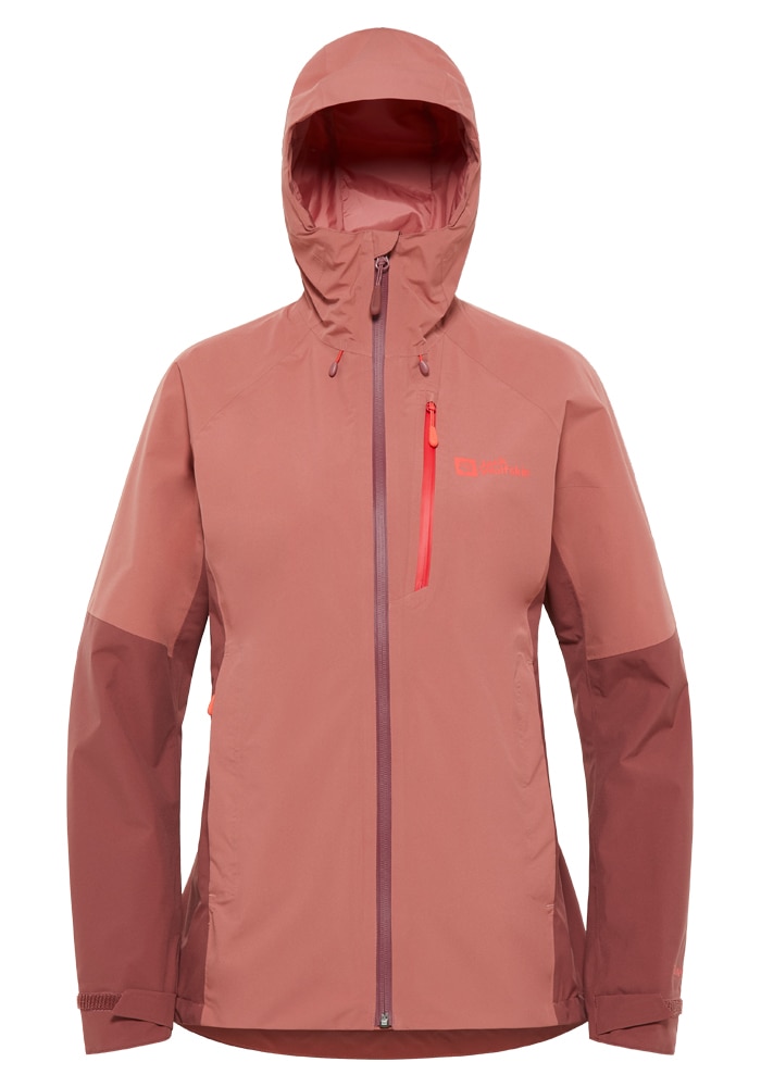 Jack Wolfskin Funktionsjacke »EAGLE PEAK 2L JKT W«, mit Kapuze