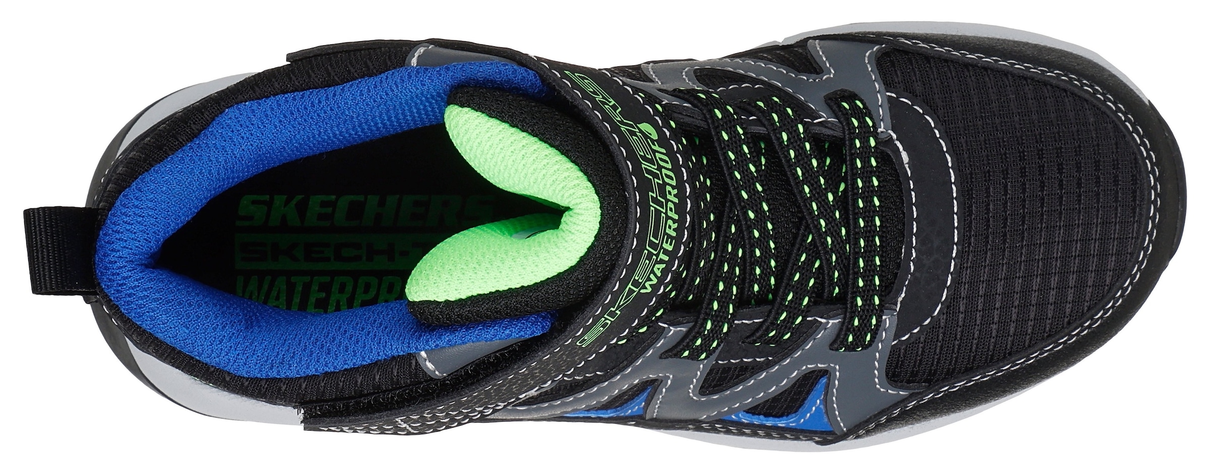 Skechers Klettstiefel »STORM BLAZER«  Freizeitschuh mit waterproof, Größenschablone zum Download