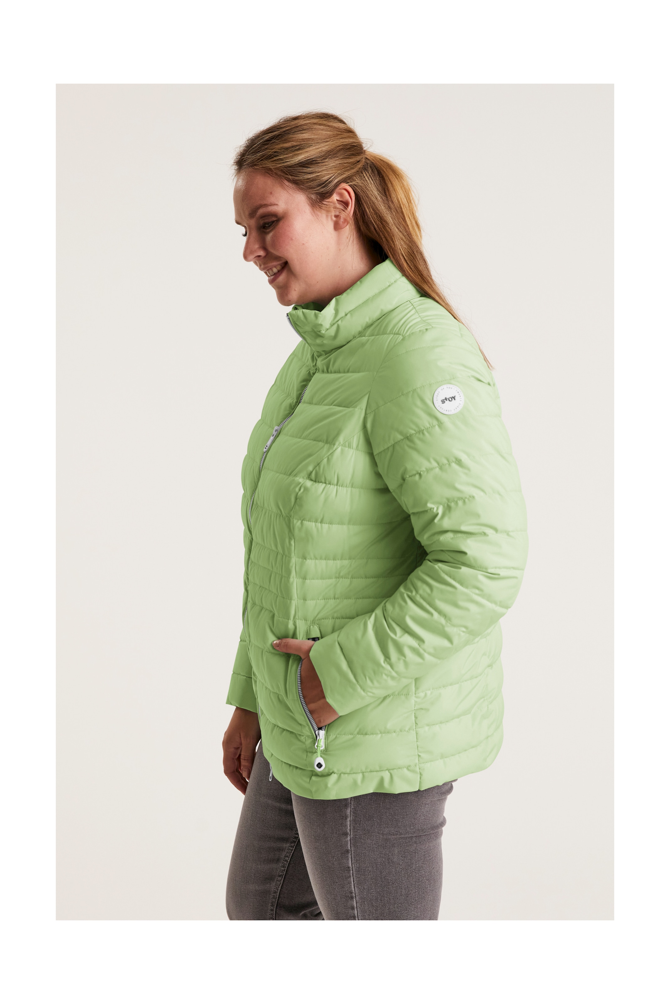 STOY Steppjacke »STS 21 WMN QLTD JCKT« Leichte, atmungsaktive Damenjacke, wasserabweisend