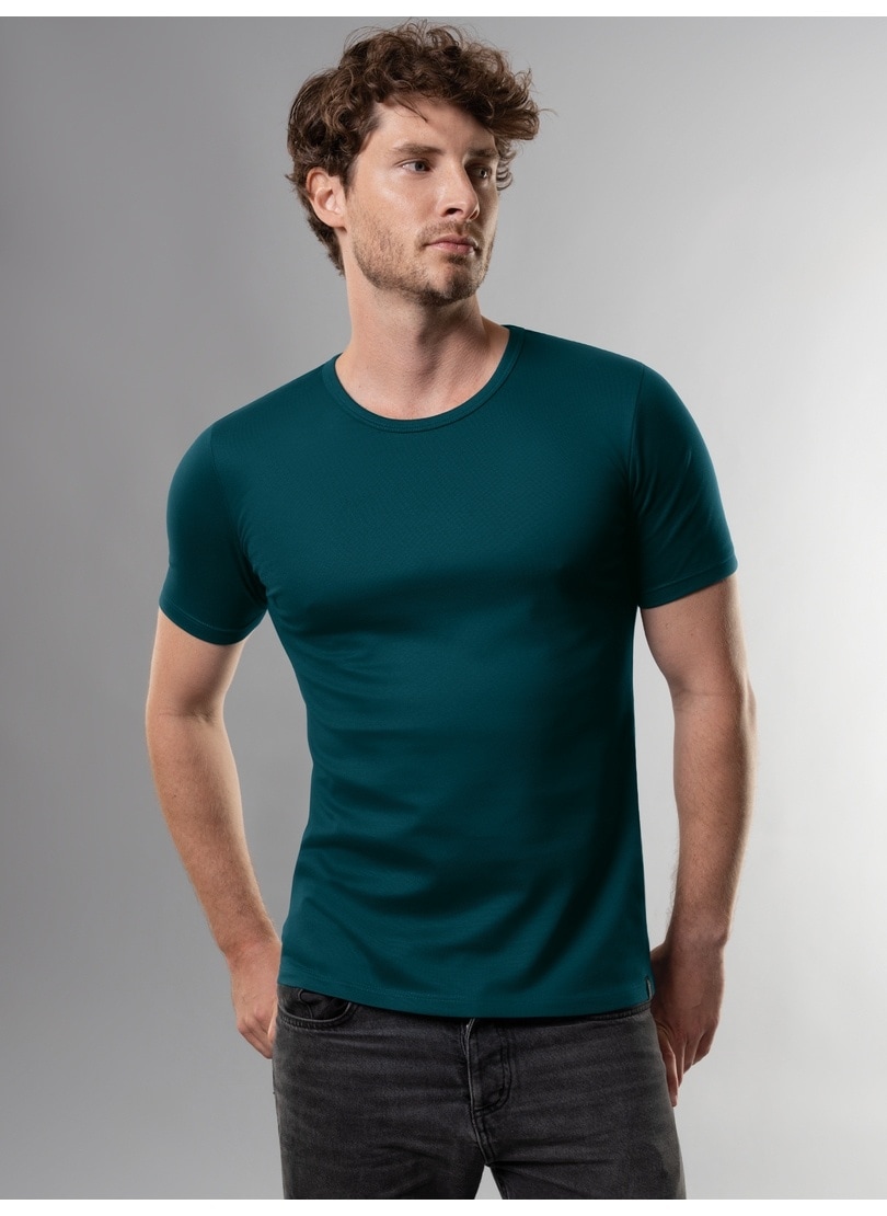 T-Shirt Baumwolle/Elastan« Trigema T-Shirt aus kaufen »TRIGEMA