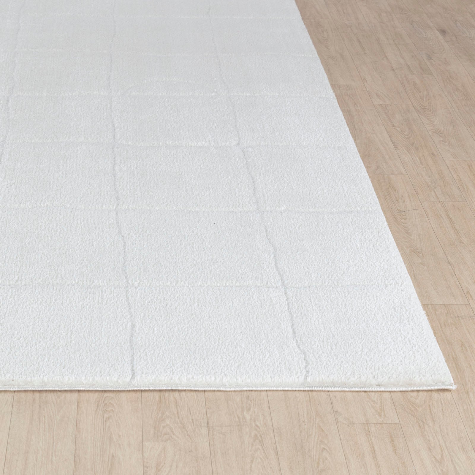 Livabliss Teppich »BUSAN«, rechteckig, 14 mm Höhe, Skandi Design, Modern Boho Kurzflor Wohnzimmerteppich, Schlafzimmer
