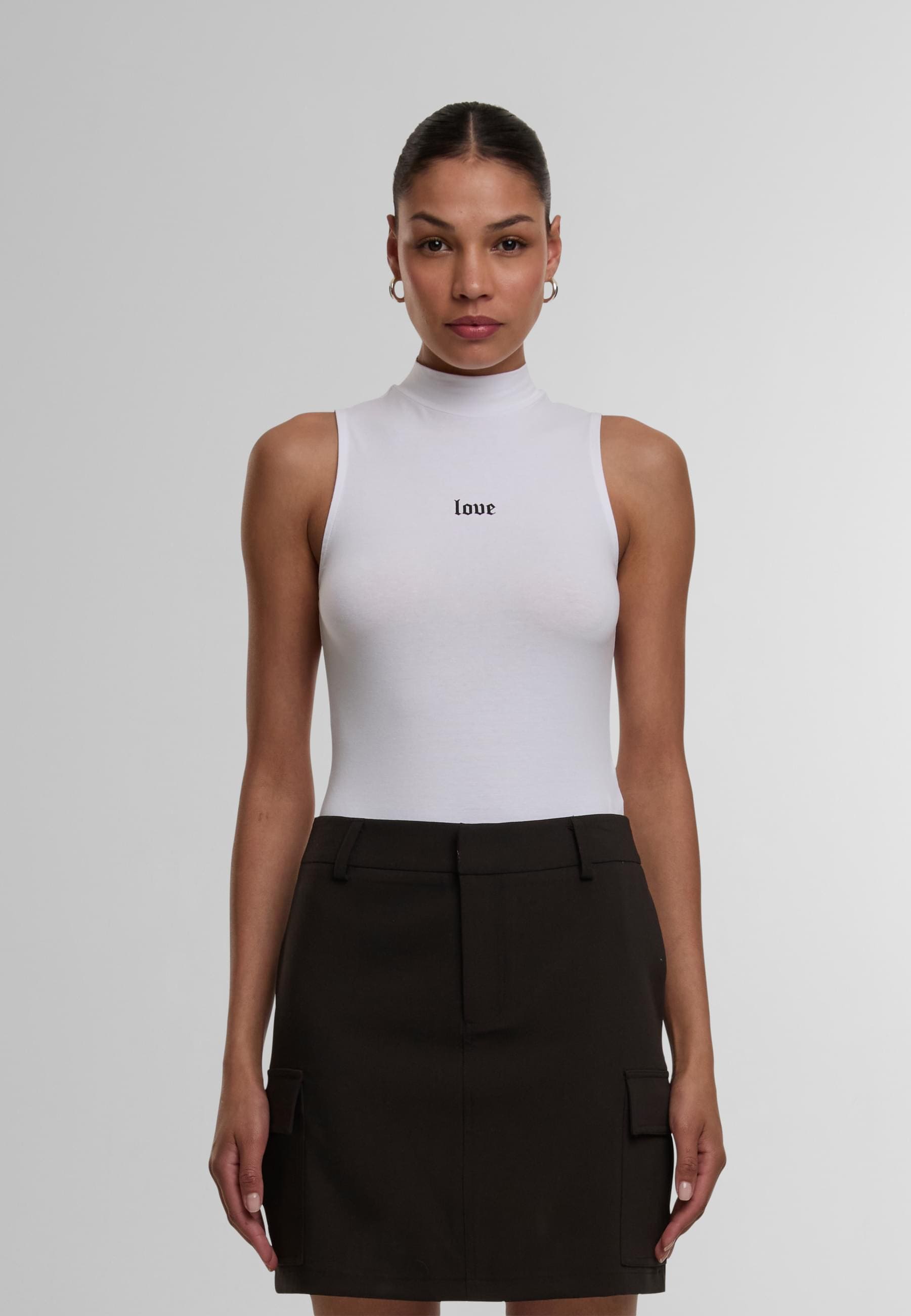 Miss Tee Body »Miss Tee Love Ladies Sleeveless Turtleneck Body«