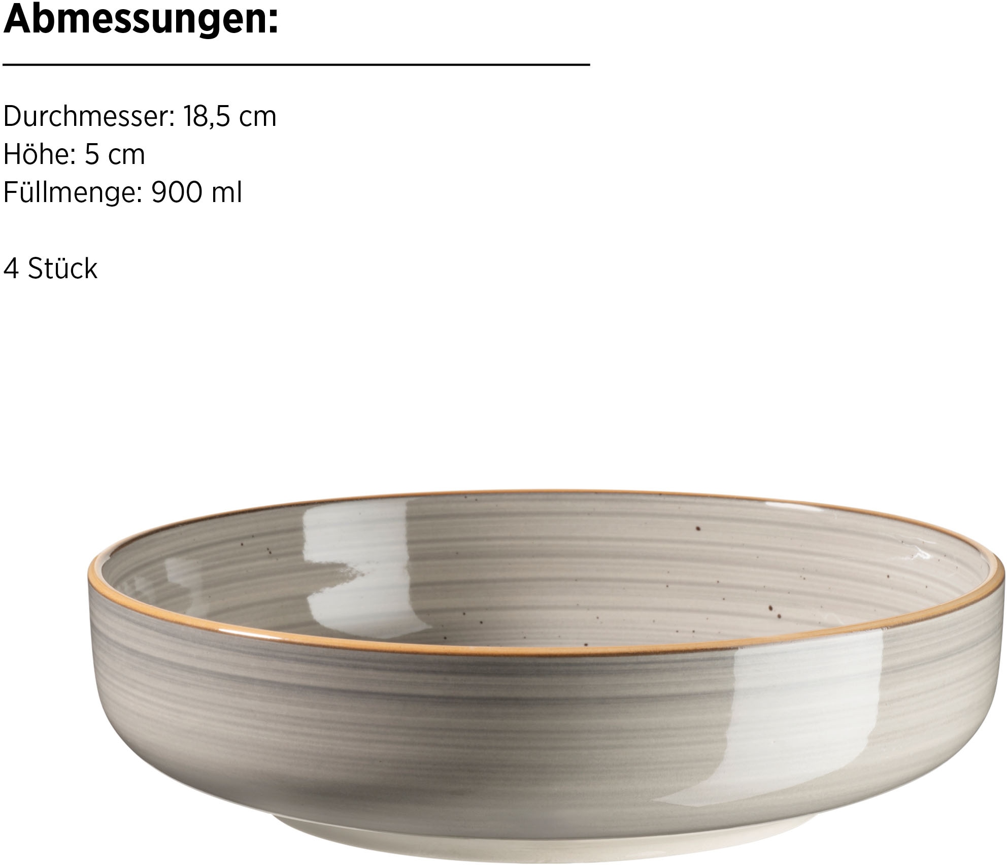 MÄSER Kombiservice »VALMERA, Geschirr Set, Steinzeug«