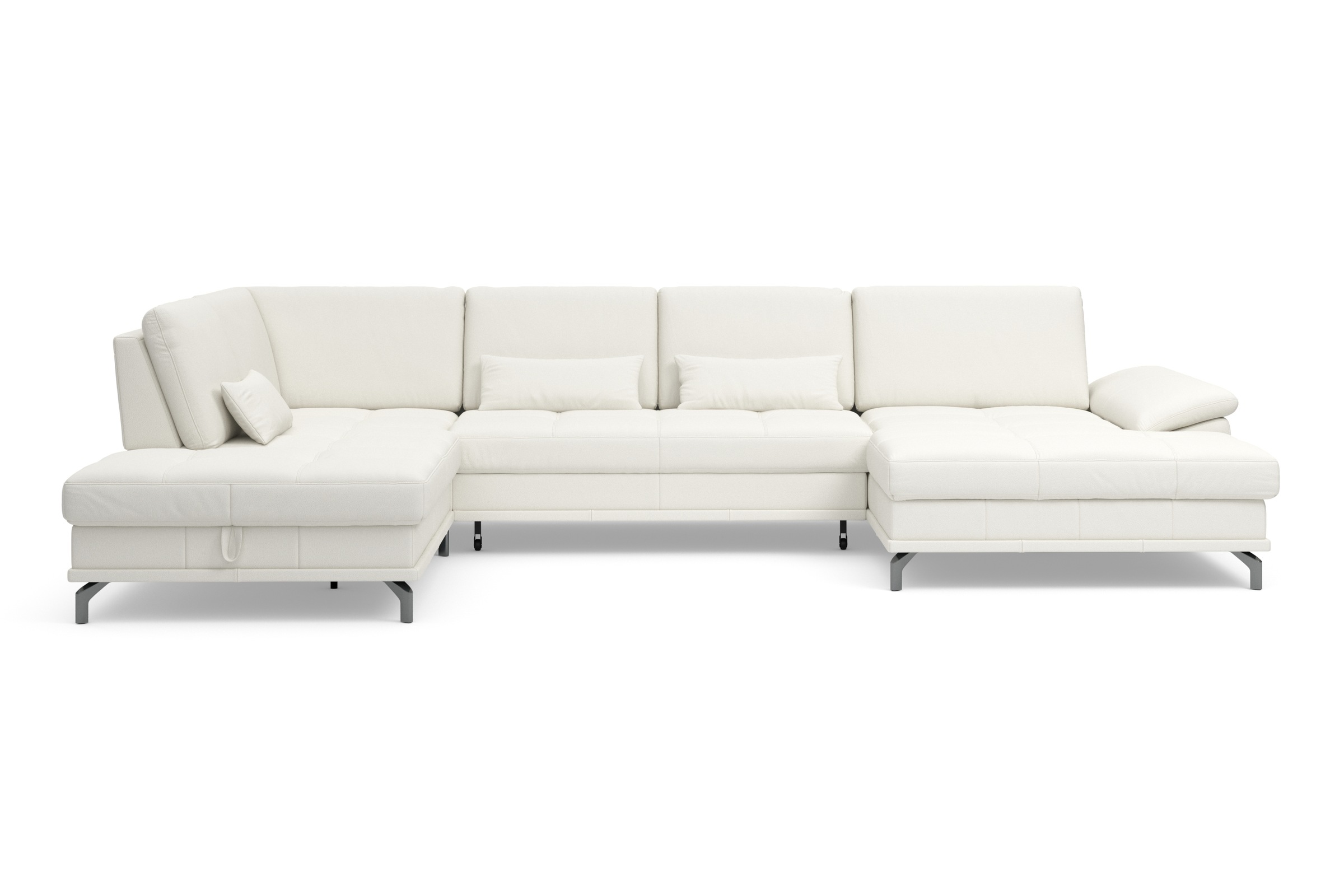 Places of Style Wohnlandschaft »Costello U-Form, mit Sitztiefenverstellung, günstig online kaufen