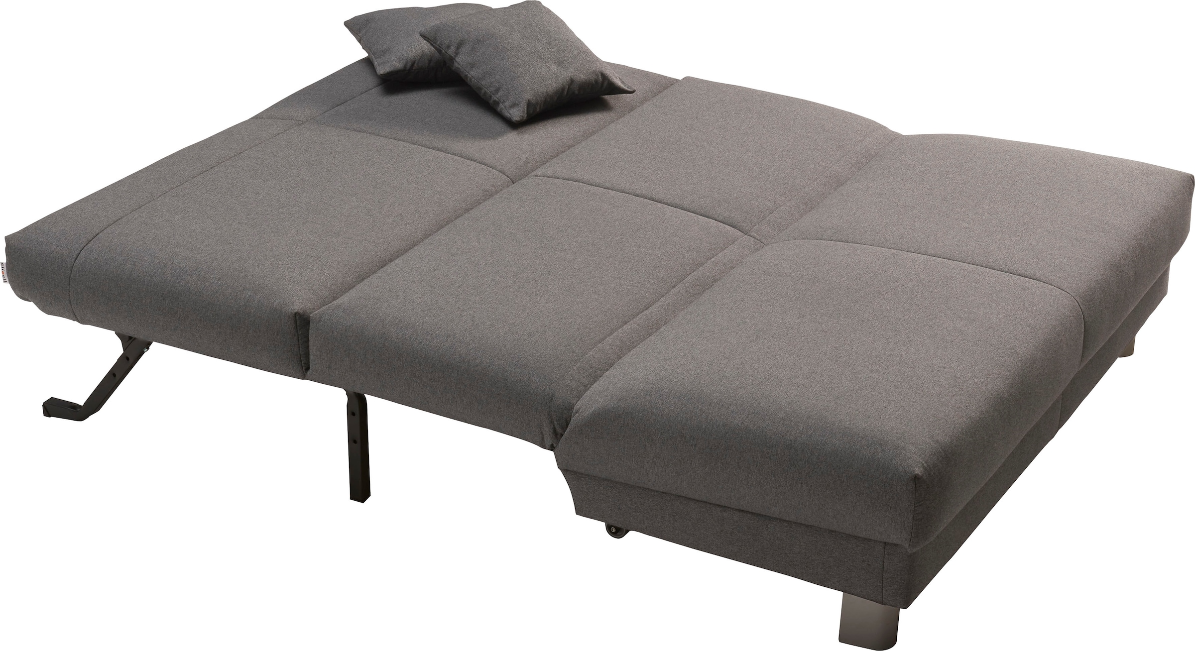 ell + ell Schlafsofa »Enny«, Liegefläche Breite 155 cm, Liegehöhe 40 cm, Füße alufarben