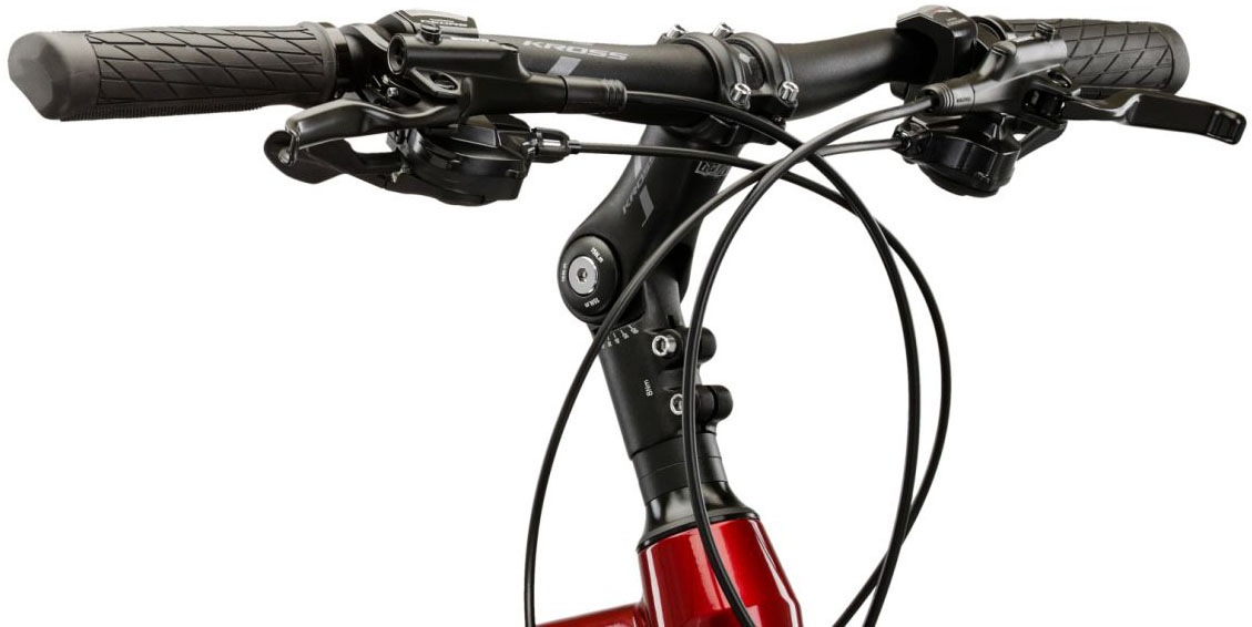 Kross Trekkingrad »Herren-Trekkingrad 28" Trans 9.0 Rot 30 Gänge« 30 Gang Shimano DEORE T6000 Schaltwerk Kettenschaltung