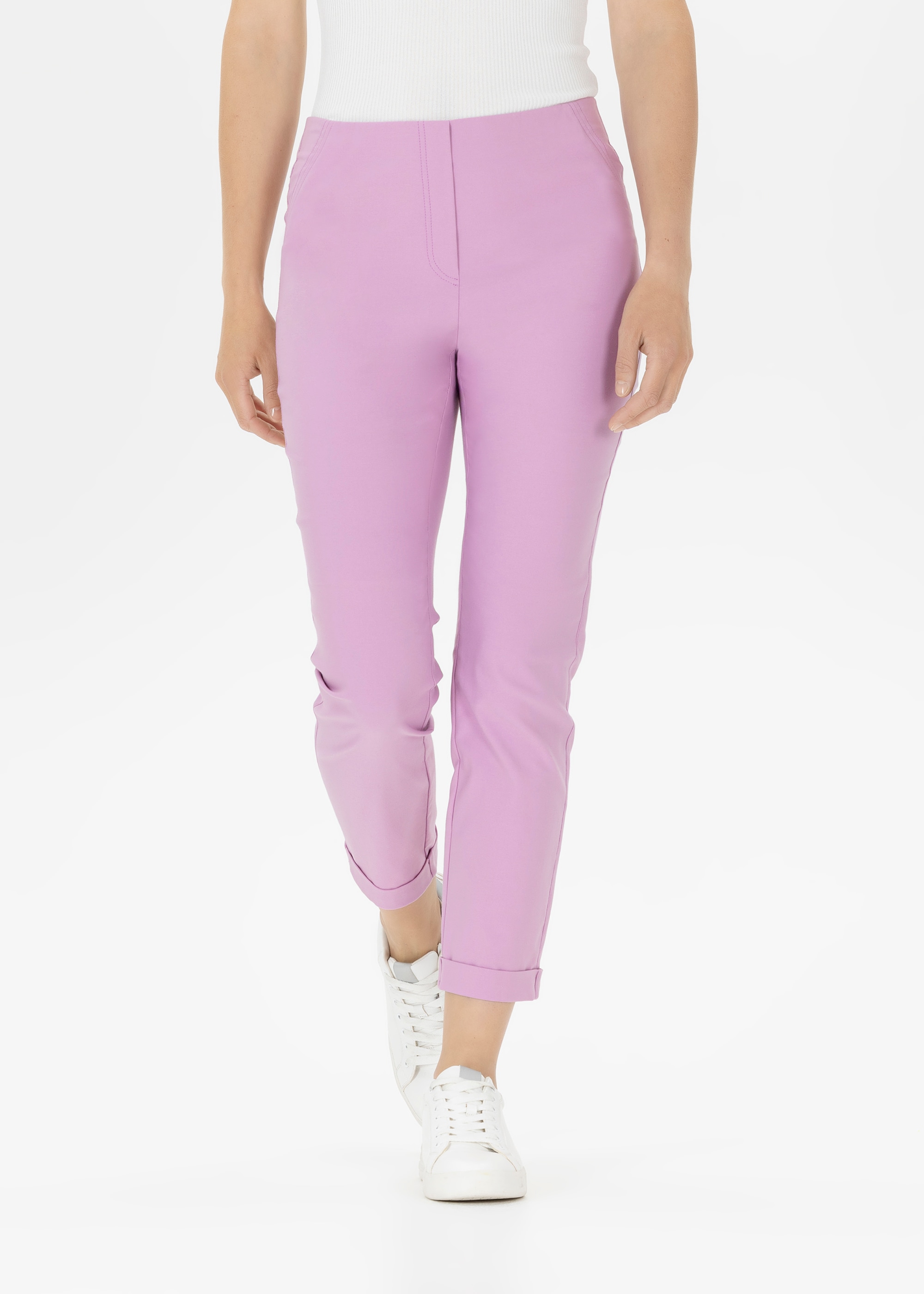 Stehmann Stoffhose »Sylvia-680«  3/4-Hose mit schmalem Bein