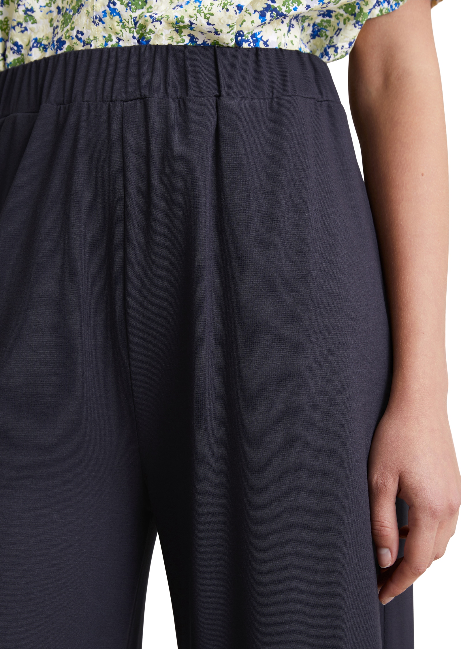 Marc O'Polo DENIM Culotte, elastischer Bund, weit