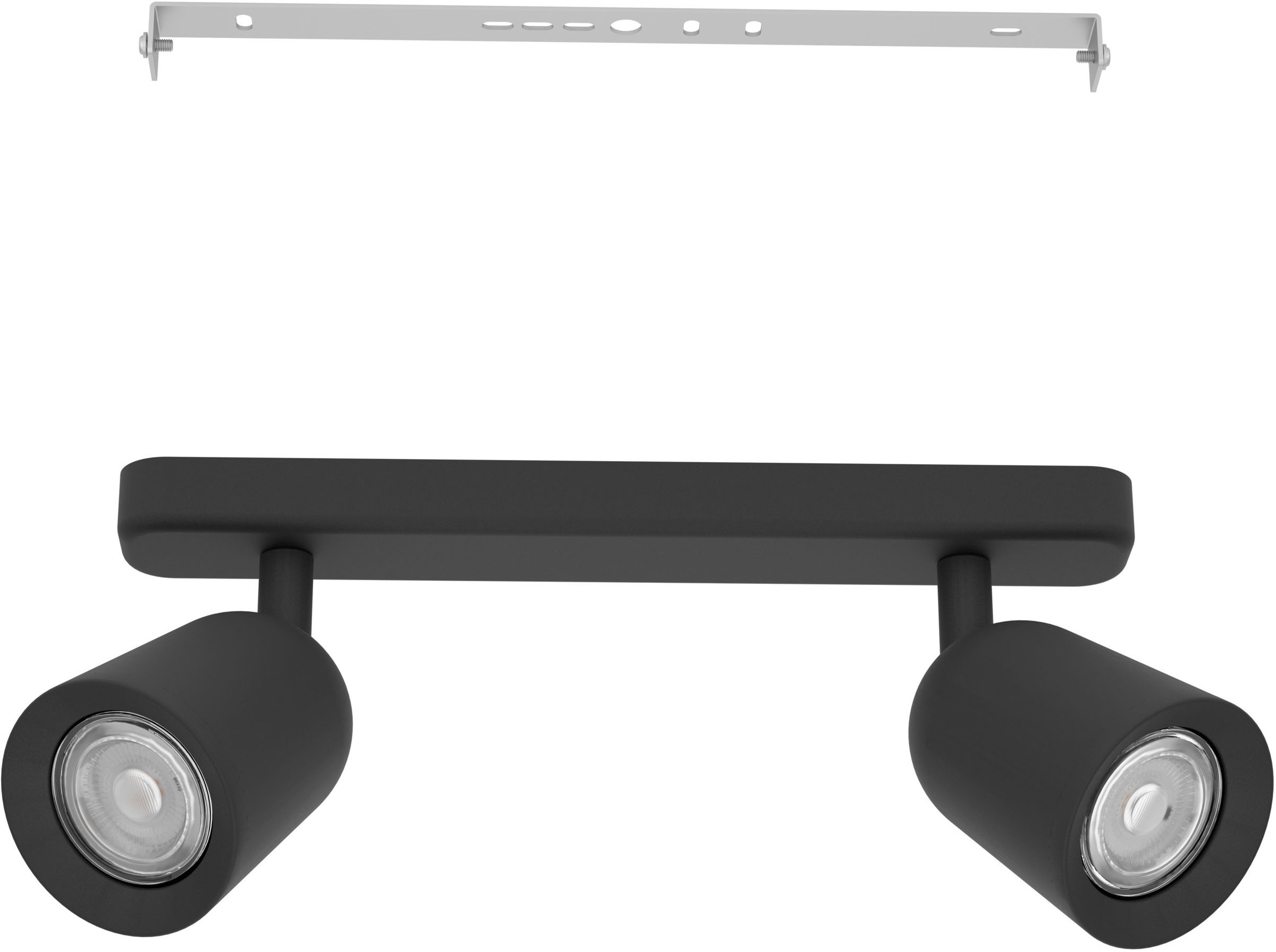 EGLO Deckenspot »CAMALDOLI Spotlampe - Stahl - GU10 - 2X10W - IP20« GU10 1 günstig online kaufen
