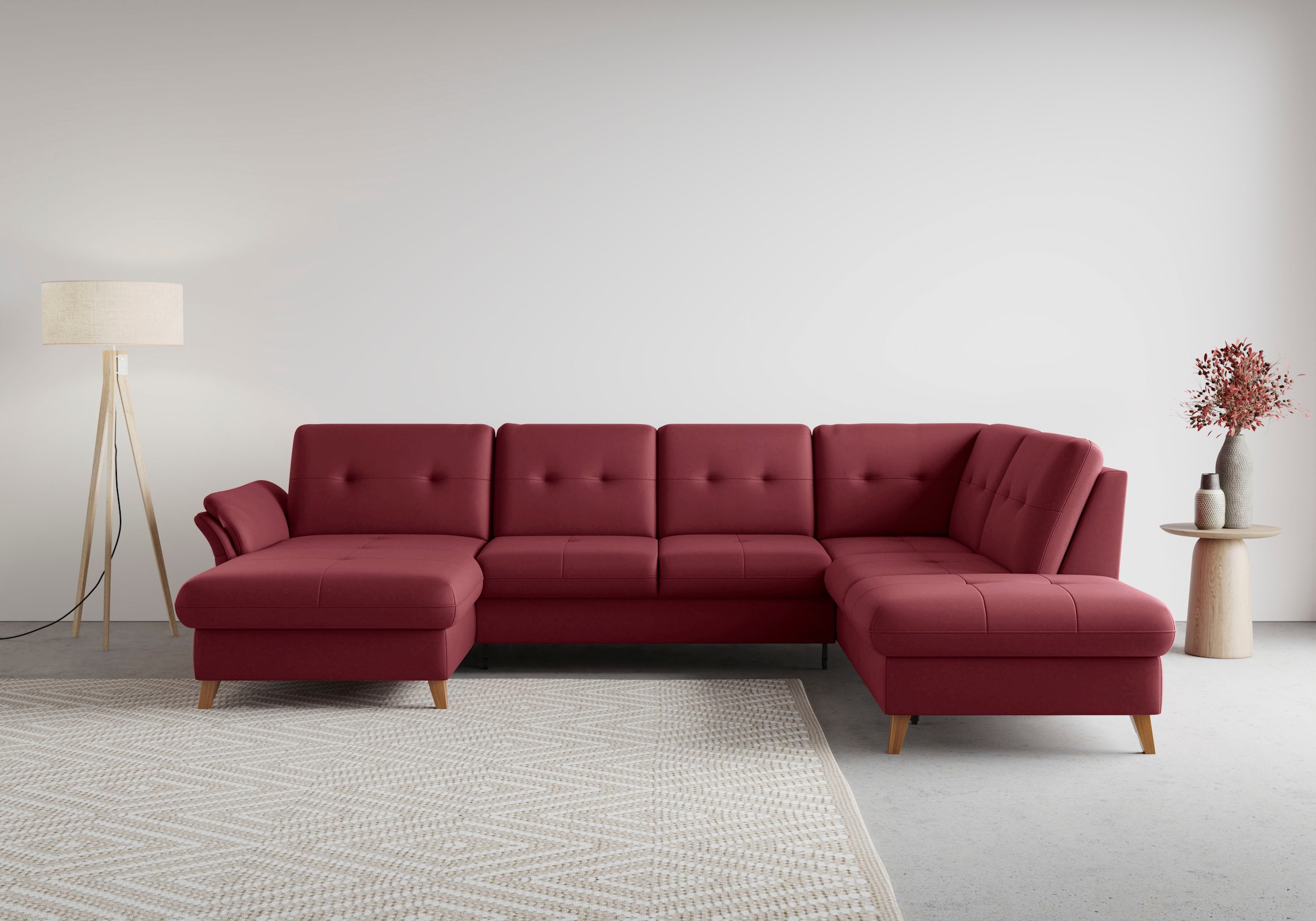 sit&more Wohnlandschaft »Göteborg« inkl. Sitztiefenverstellung, wahlweise m günstig online kaufen