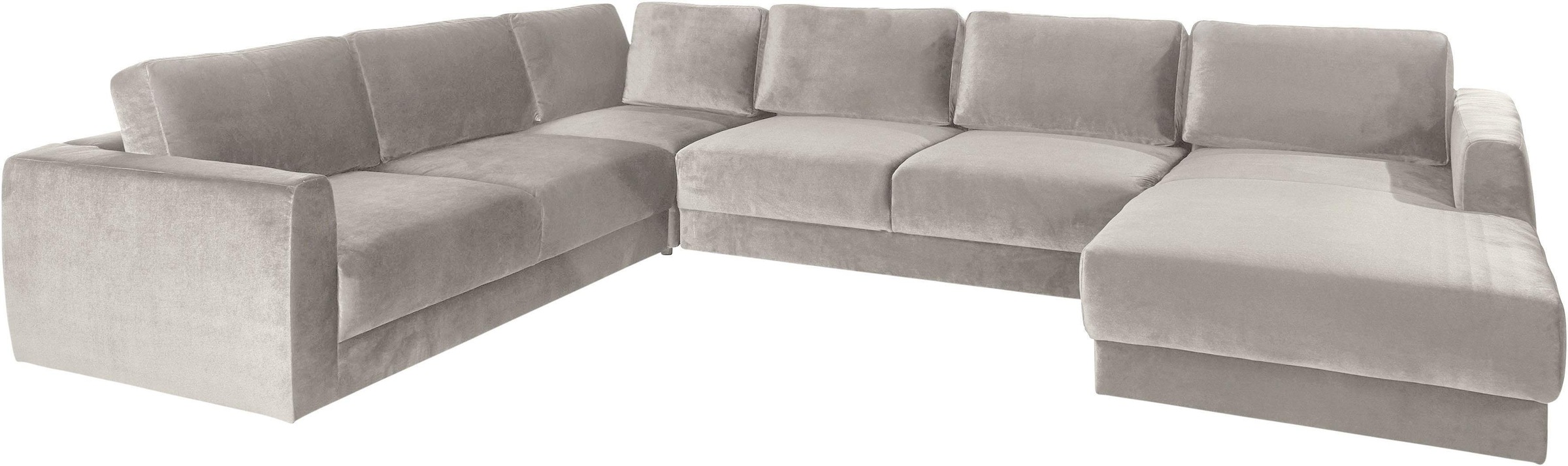 Home affaire Wohnlandschaft »Hobro U-Form« in 3 Bezugsqualitäten in vielen günstig online kaufen