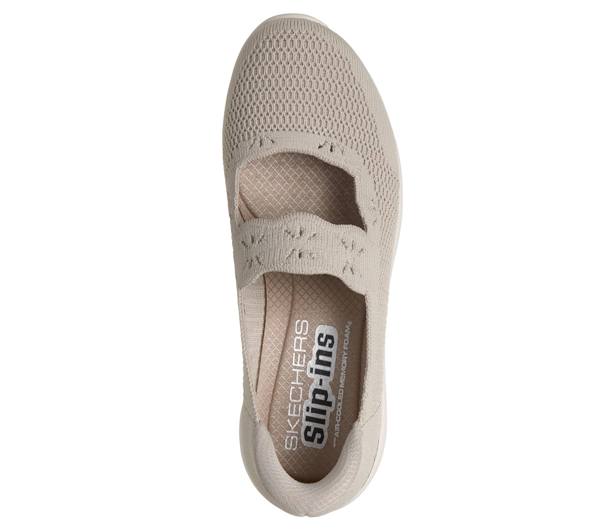 Skechers Ballerina »ARYA«  Freizeitschuh, Schlupfschuh mit Handsfree Slip-Ins Funktion
