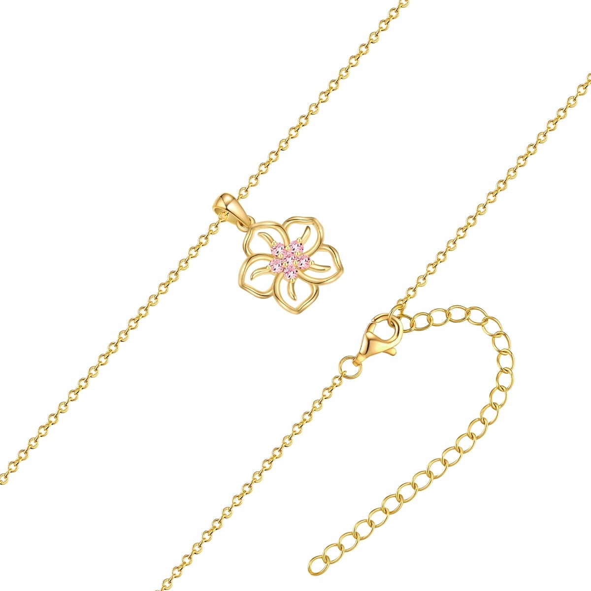 Rafaela Donata Kette mit Anhänger »RD5043«, (1 tlg.), mit Zirkonia