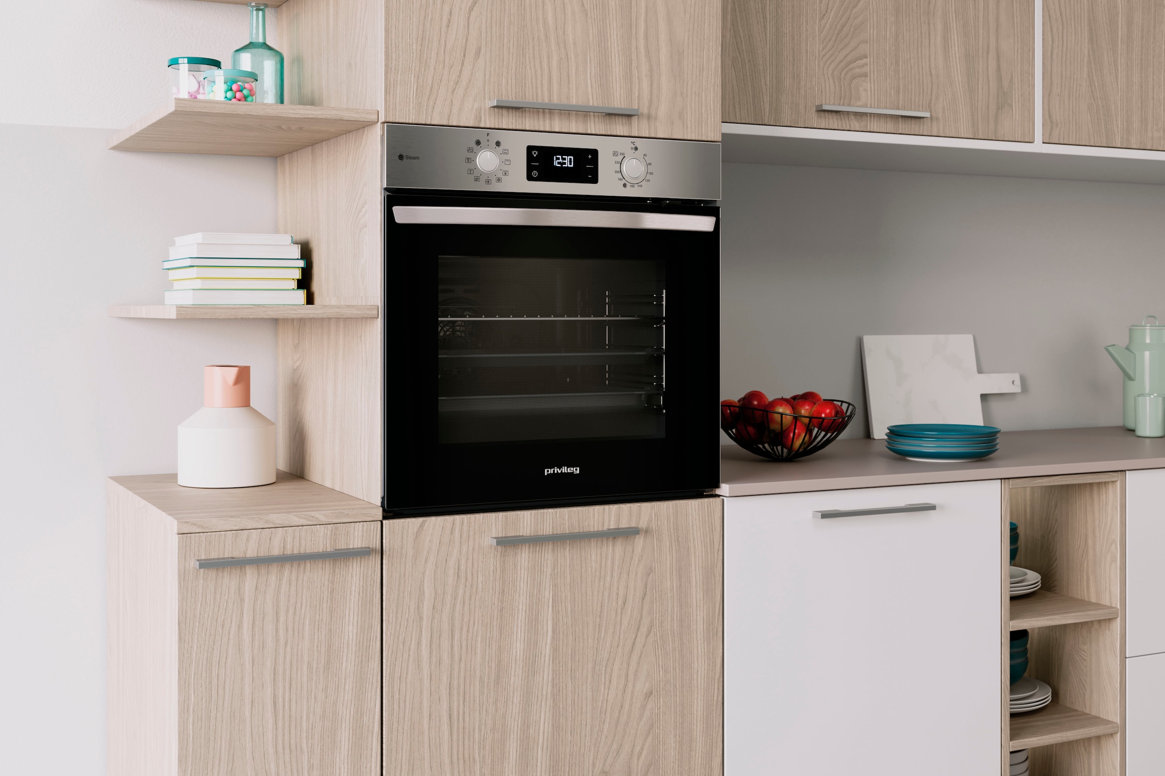 Privileg Einbaubackofen  »PBA285HR0«, Hydrolyse