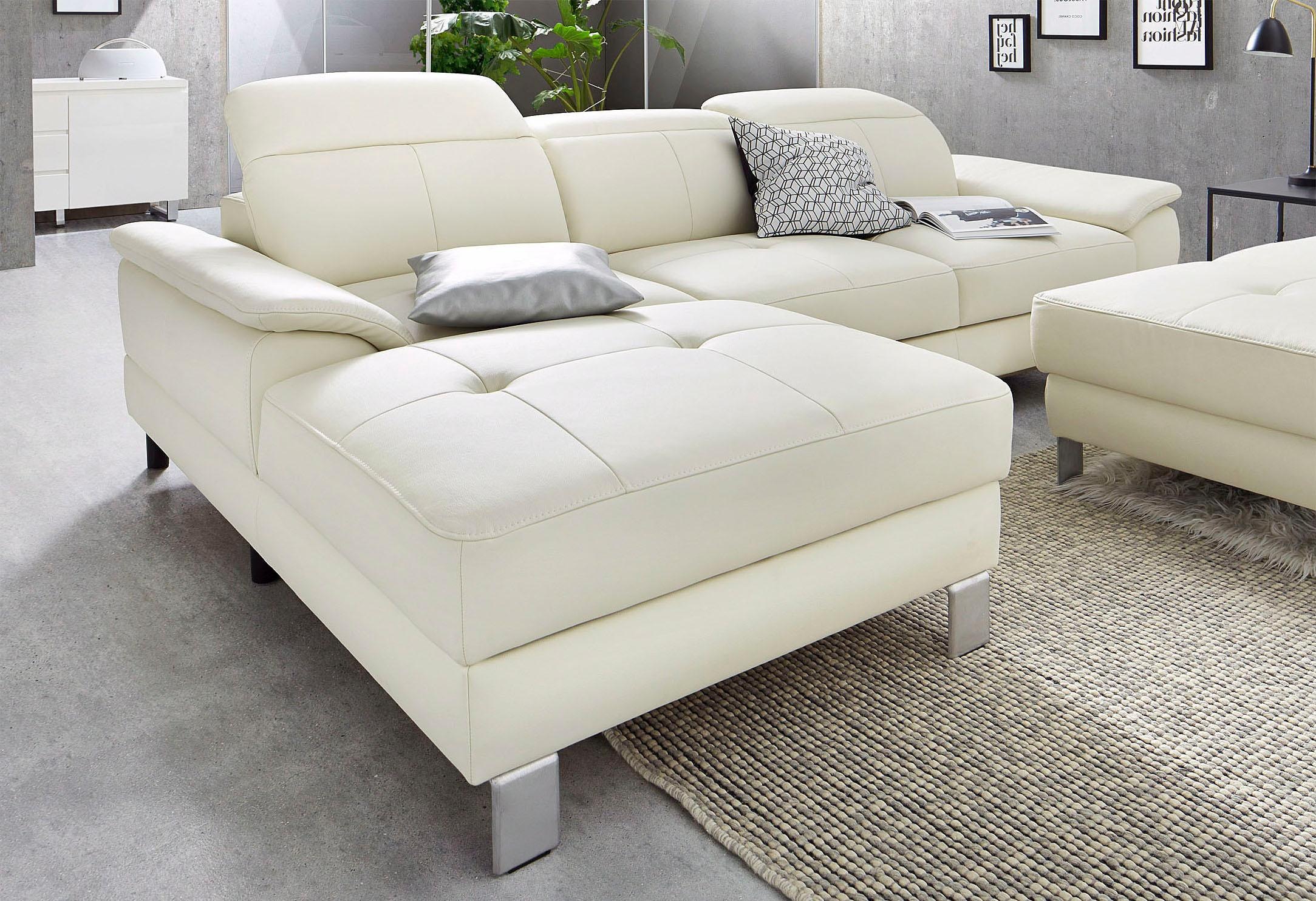 exxpo - sofa fashion Ecksofa »Mantua 2, inkl. Kopf- bzw. Rückenverstellung, günstig online kaufen