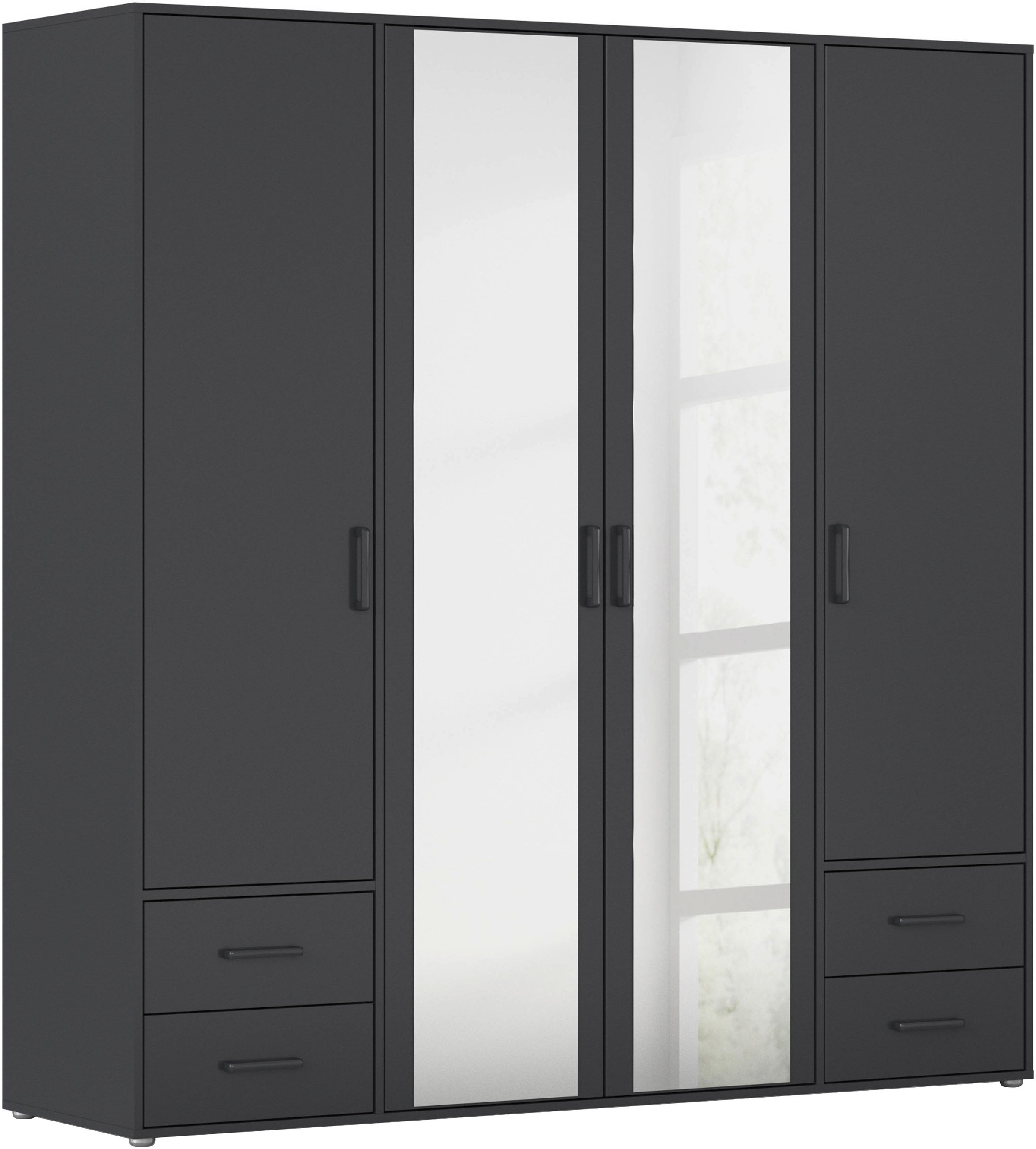 rauch Drehtürenschrank »Kleiderschrank Schrank Garderobe Wäscheschrank VOYA günstig online kaufen