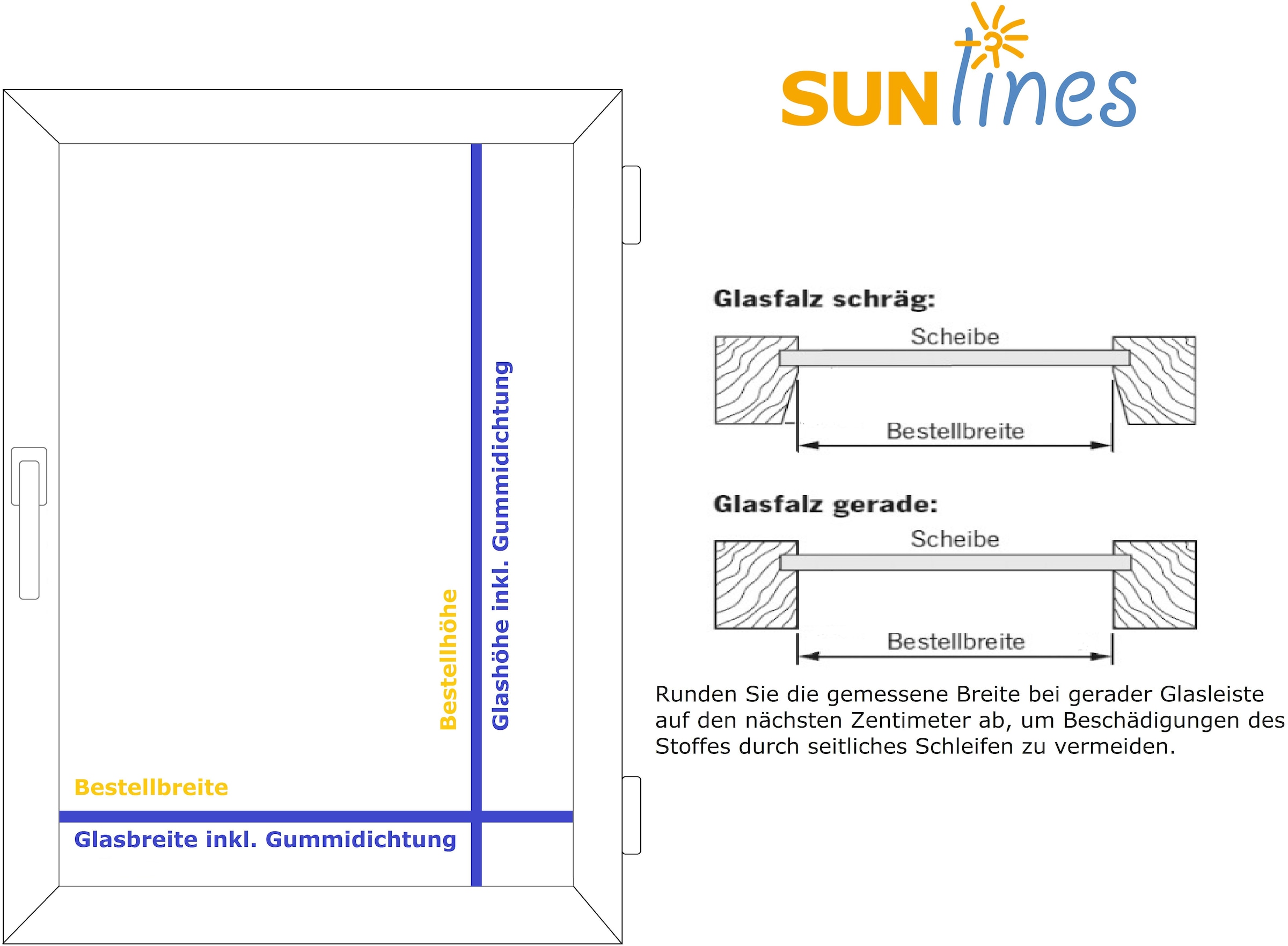 sunlines Plissee, ohne Bohren, verspannt, geklebt mit Gelenkklebespannschuh