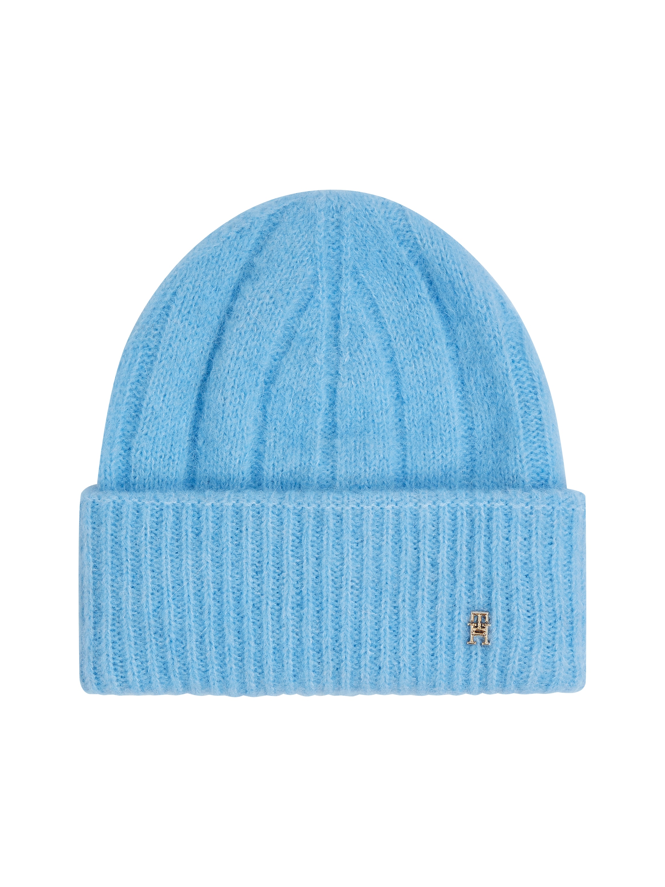 Tommy Hilfiger Beanie »TH TIMELESS BEANIE«, mit Monogramm-Emblem