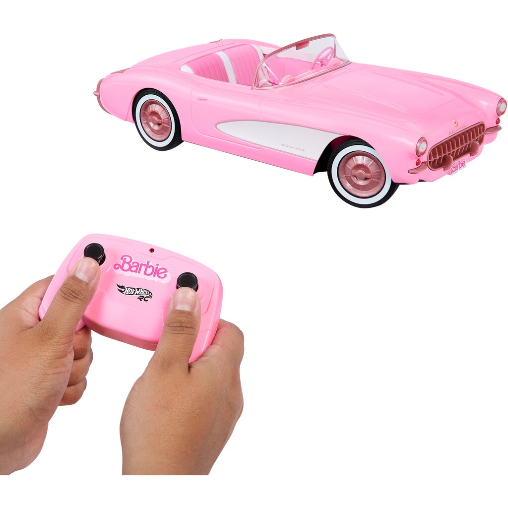 Barbie RC-Auto »Hot Wheels Barbie The Movie, RC Corvette Cabrio«