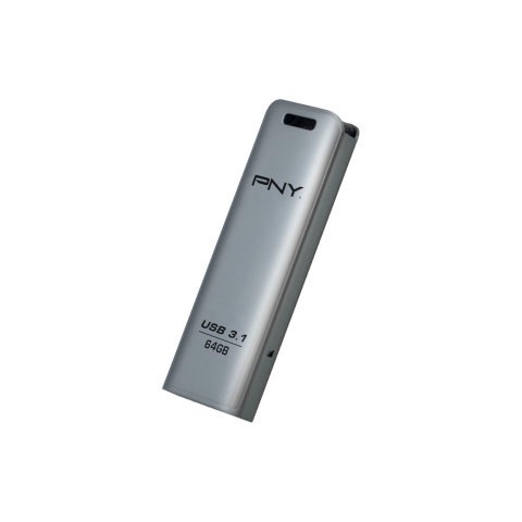 PNY USB-Stick »Elite Steel 32GB«, (USB 3.2 Lesegeschwindigkeit 20 MB/s)