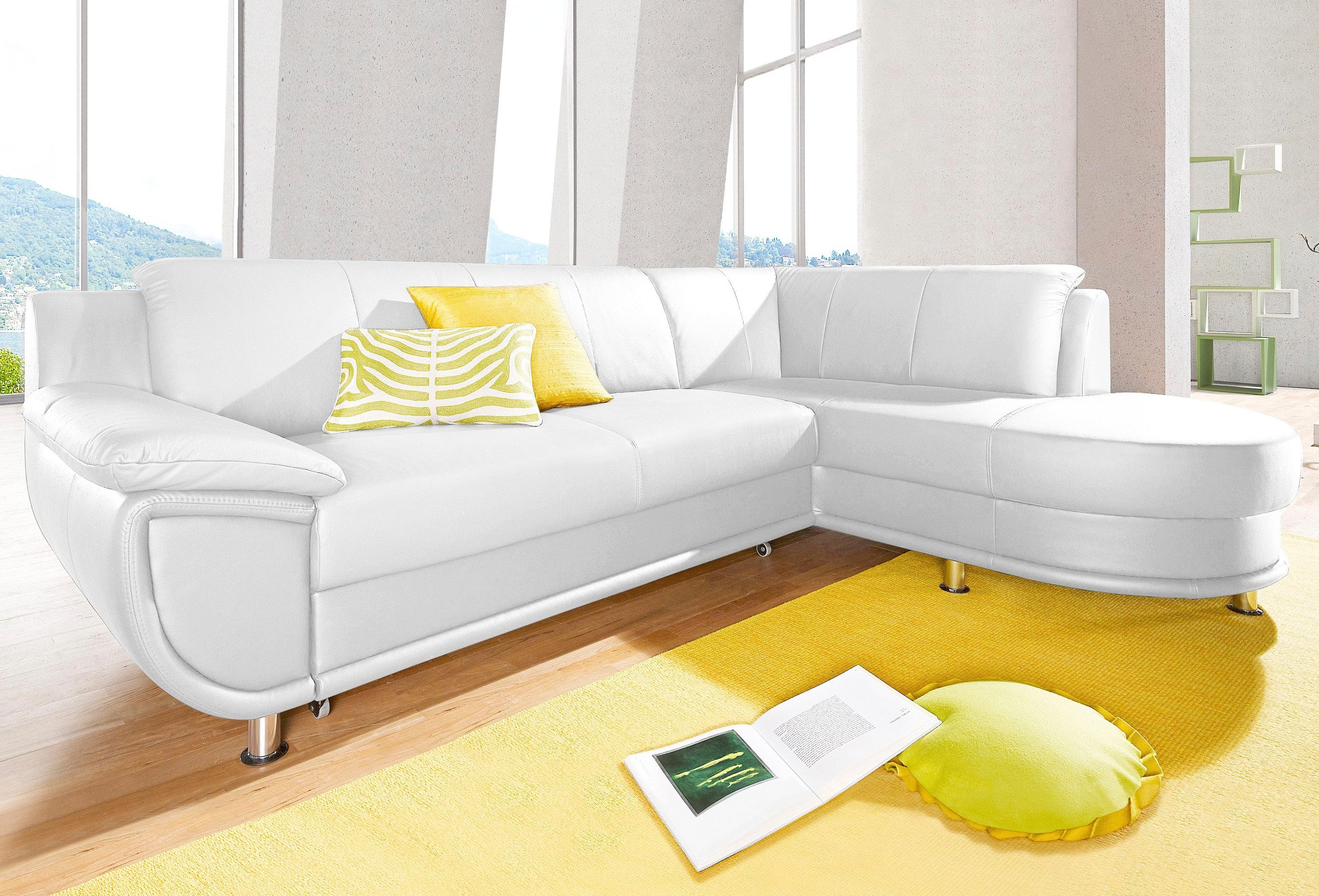 TRENDMANUFAKTUR Ecksofa »Rondo, zeitlos und elegant, OTTOs Choice, bequem, günstig online kaufen
