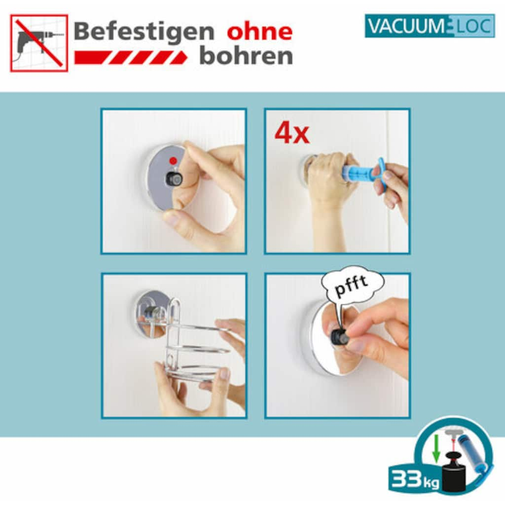 WENKO Wandhaken »Vacuum-Loc®«