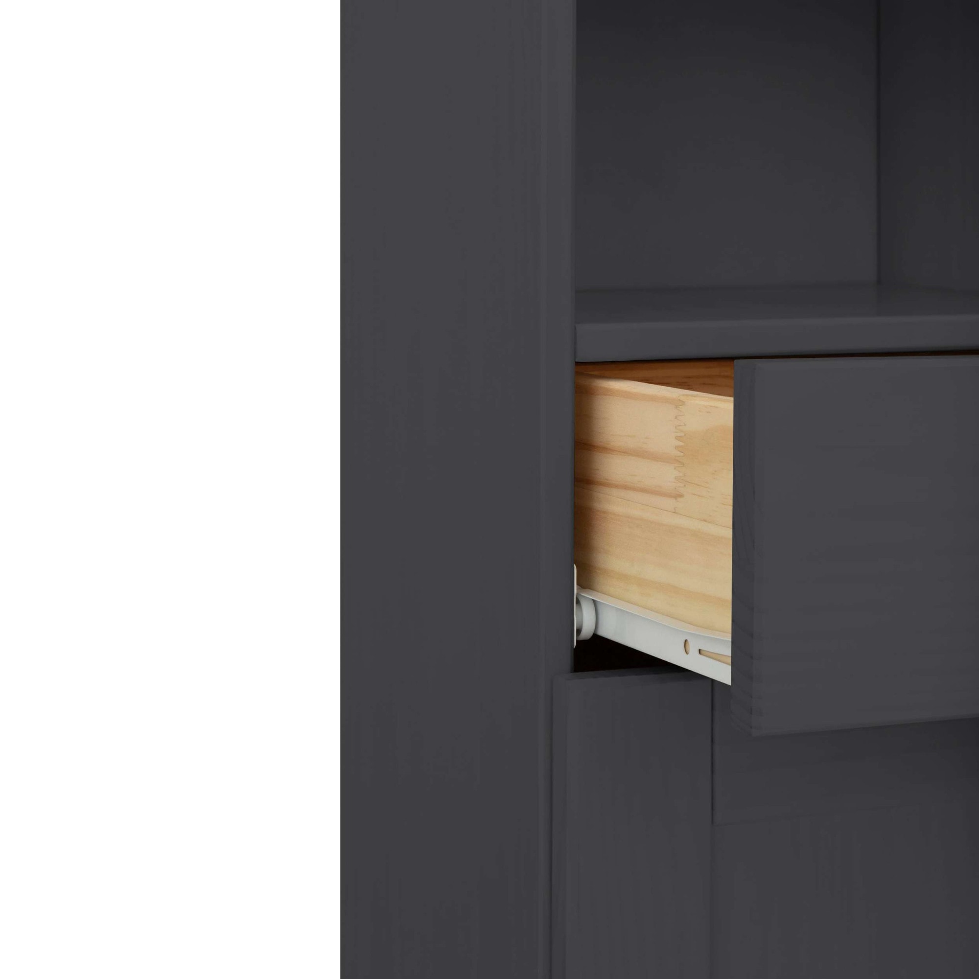 Home affaire Hochschrank »Rodby«, FSC®-zertifiziertes Massivholz, Breite 33cm, Höhe 180cm