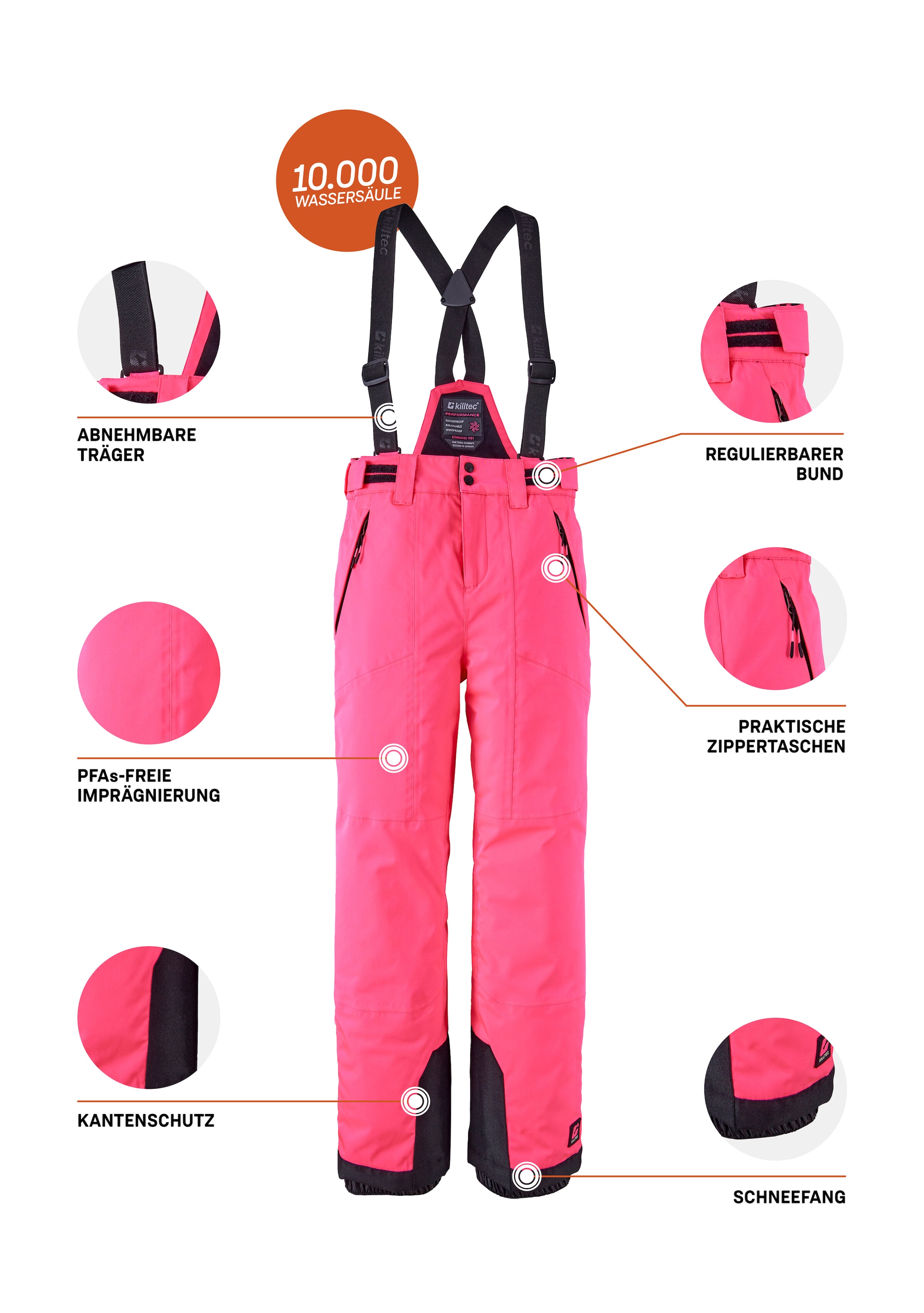 Killtec Skihose »Girls Skihose 242«