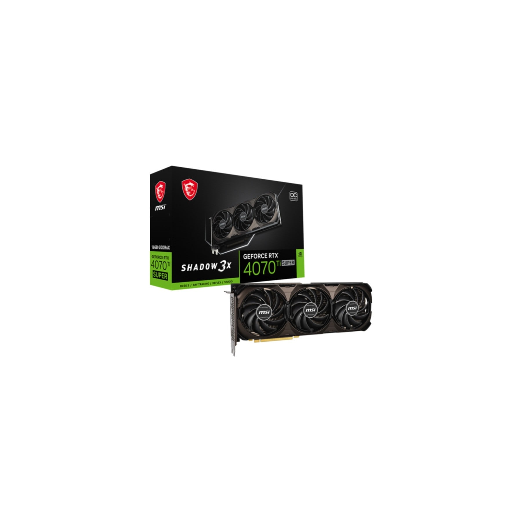 MSI Grafikkarte »GeForce RTX 4070 Ti SUPER 16G VENTUS 3X OC«
