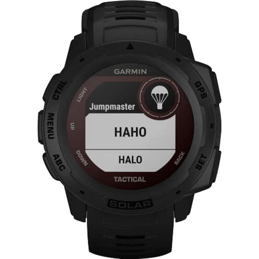 Garmin Smartwatch »Instinct Solar Tactical Edition«