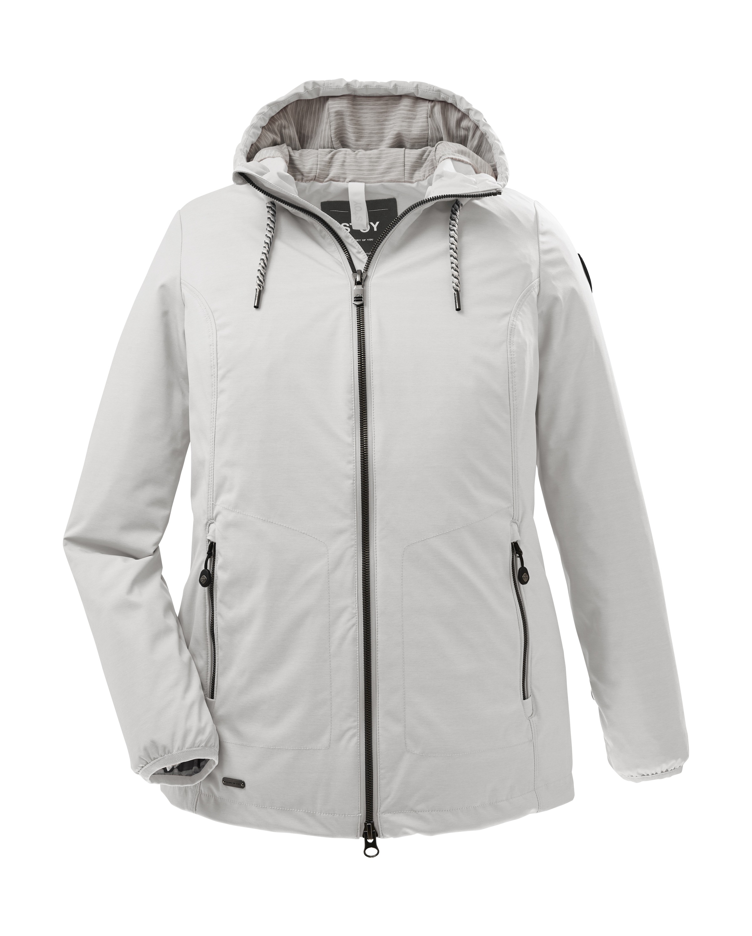 STOY Softshelljacke »STS 5 WMN SFTSHLL JCKT«, Softshelljacke: Plus-Size, wasserabweisend, atmungsaktiv