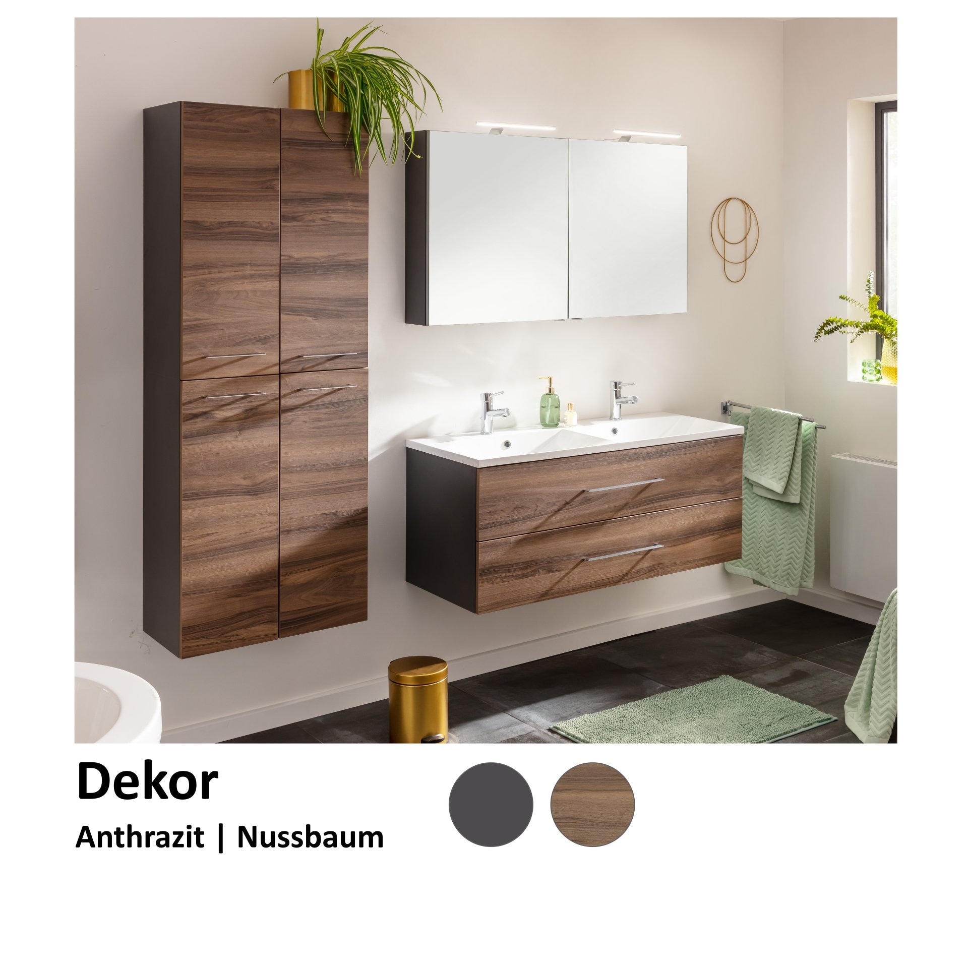 FACKELMANN Badmöbel-Set, (3 St.)