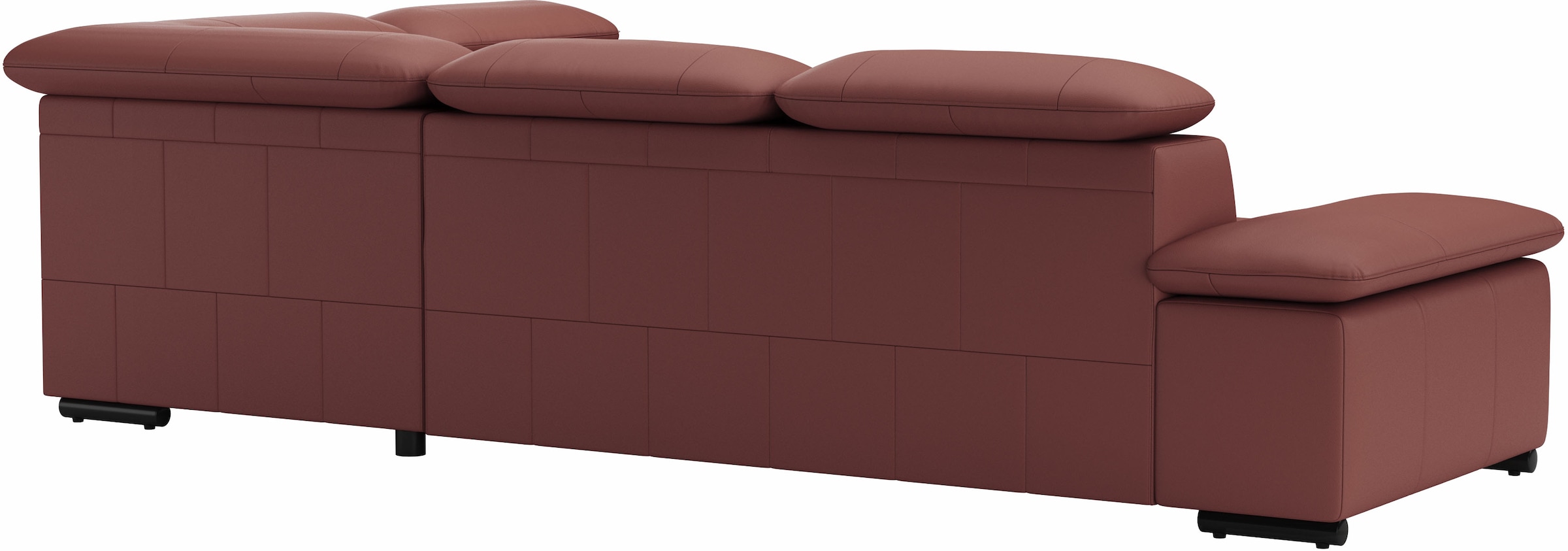 sit&more Ecksofa »Alcudia L-Form«, mit Armteilverstellung, optional Kopfteilverstellung und Bettfunktion