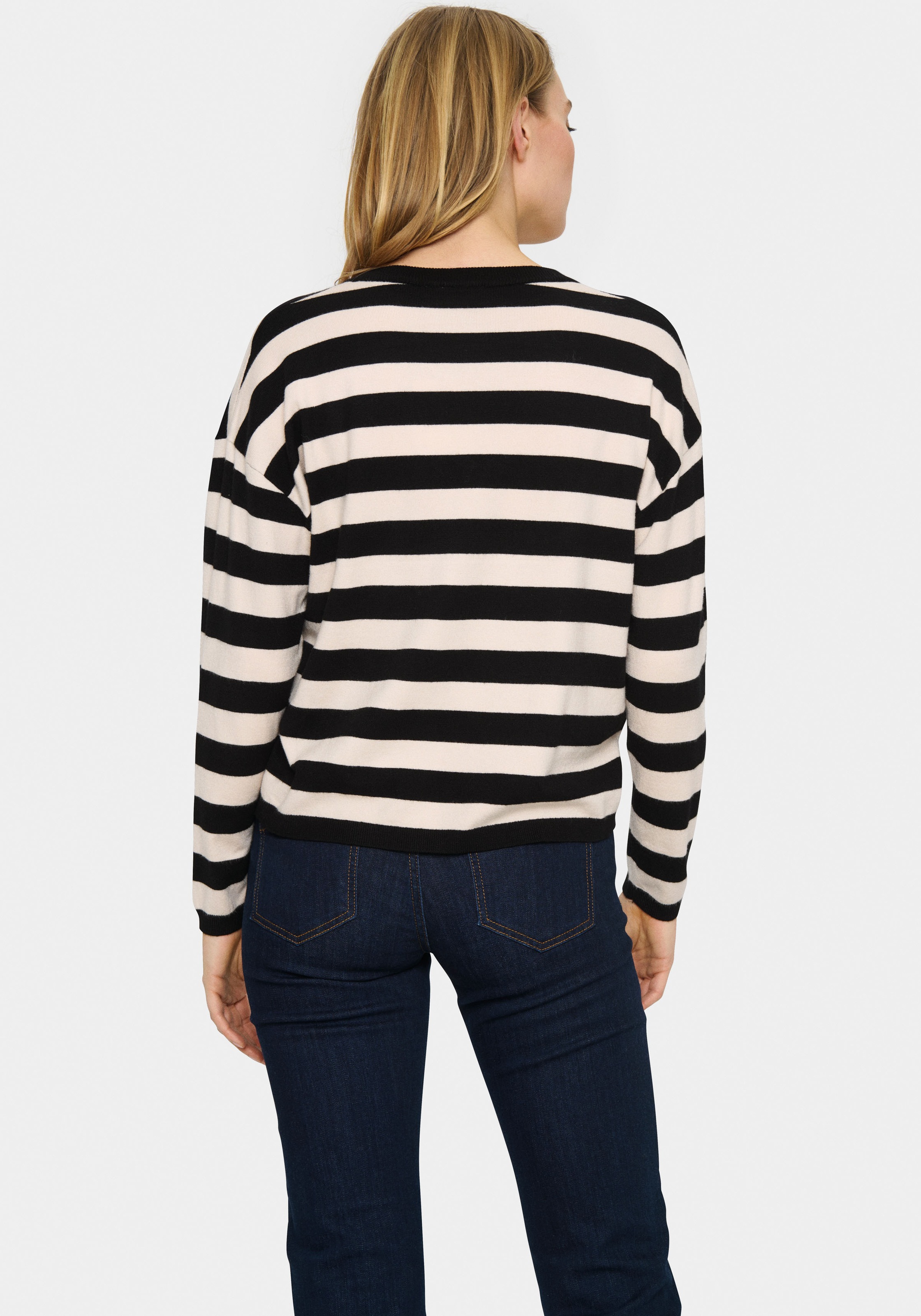 Saint Tropez Strickpullover »FikamSZ V-Neck«