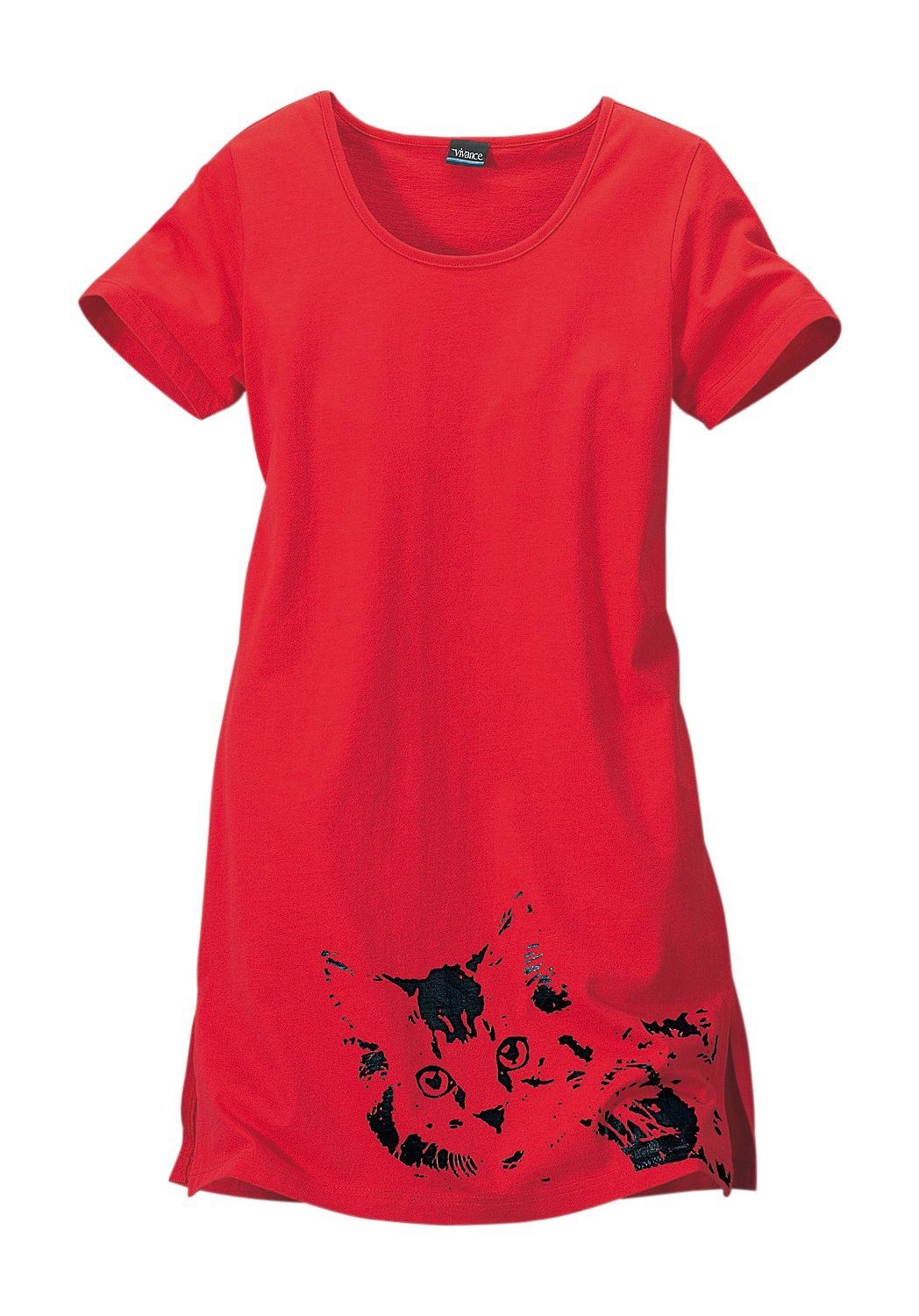 Vivance Dreams Nachthemd Packung, 2er Pack,  mit Katzenprint