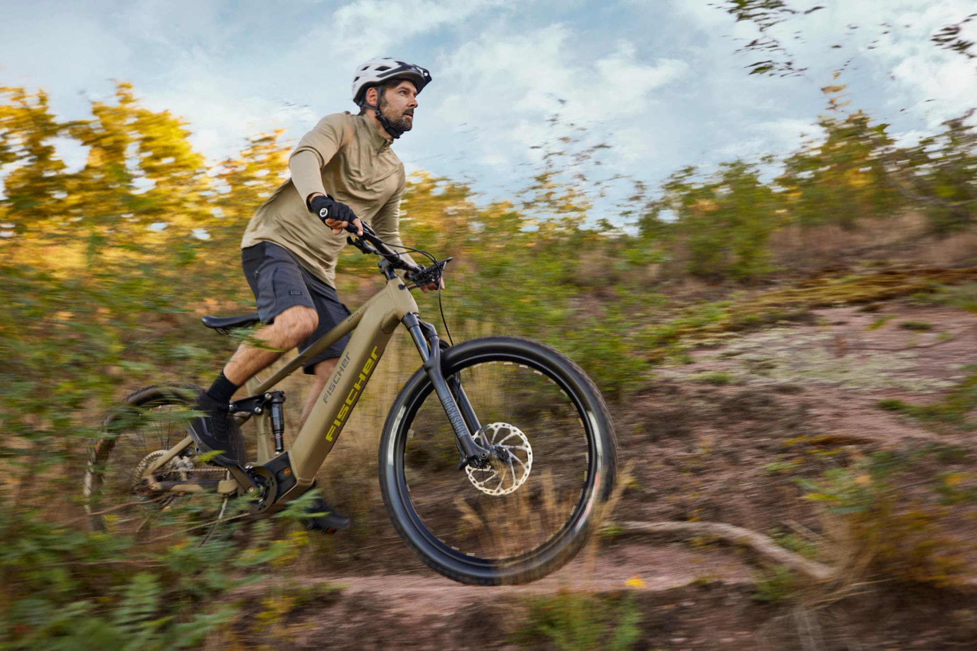 FISCHER Fahrrad »MONTIS 10.0i Fully 711« 12 Gang SRAM SX 11-50 Kettenschaltung Schaltwerk Mittelmotor mit Akku-Ladegerät;mit Werkzeug, 