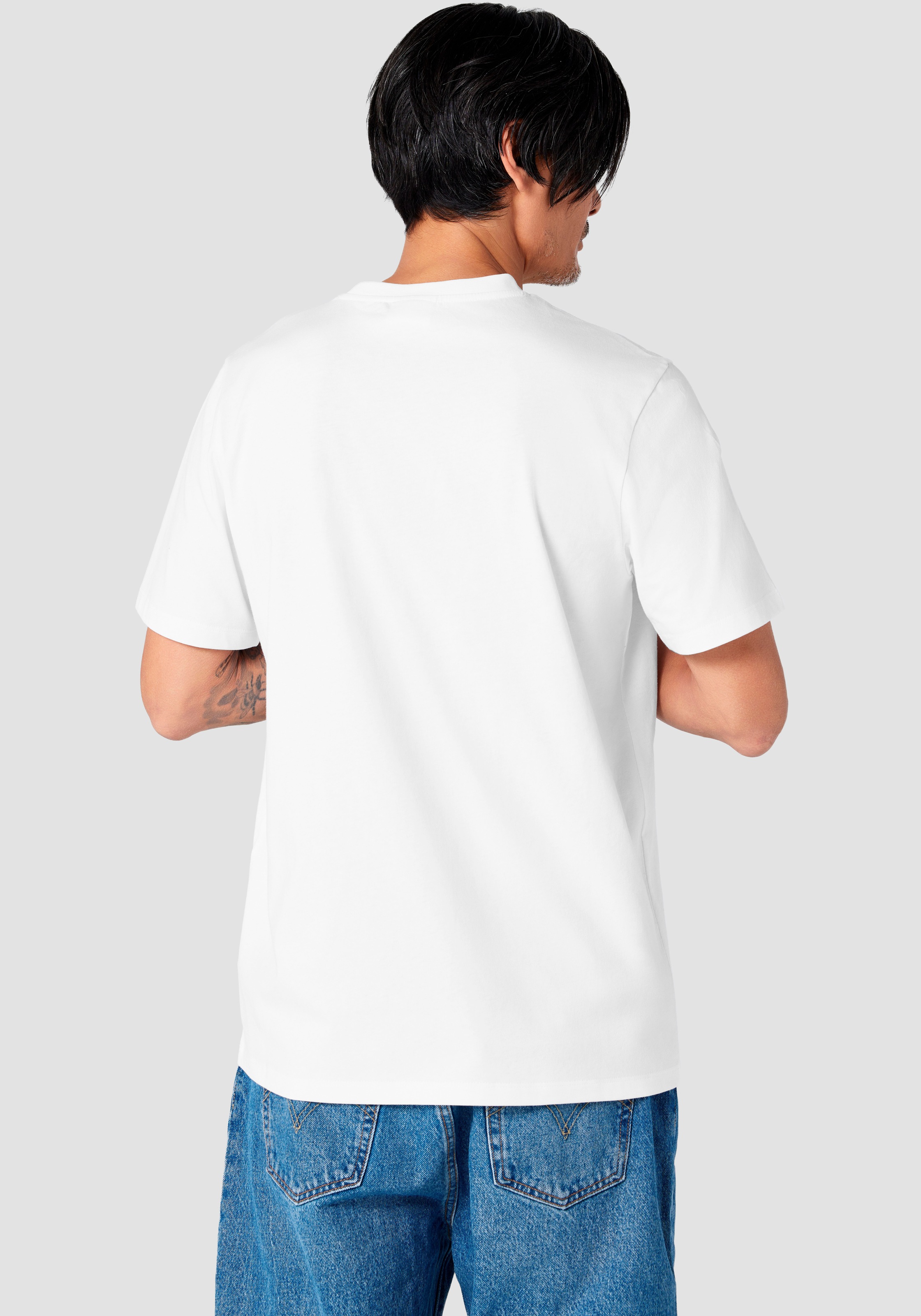 BMW Oversize-Shirt mit Logostickerei auf Brusthöhe