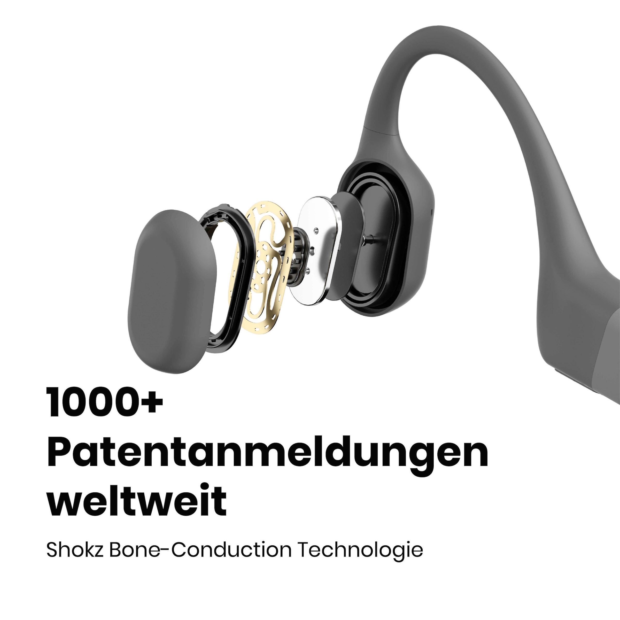 Shokz Sport-Kopfhörer »OpenRun«, Bluetooth