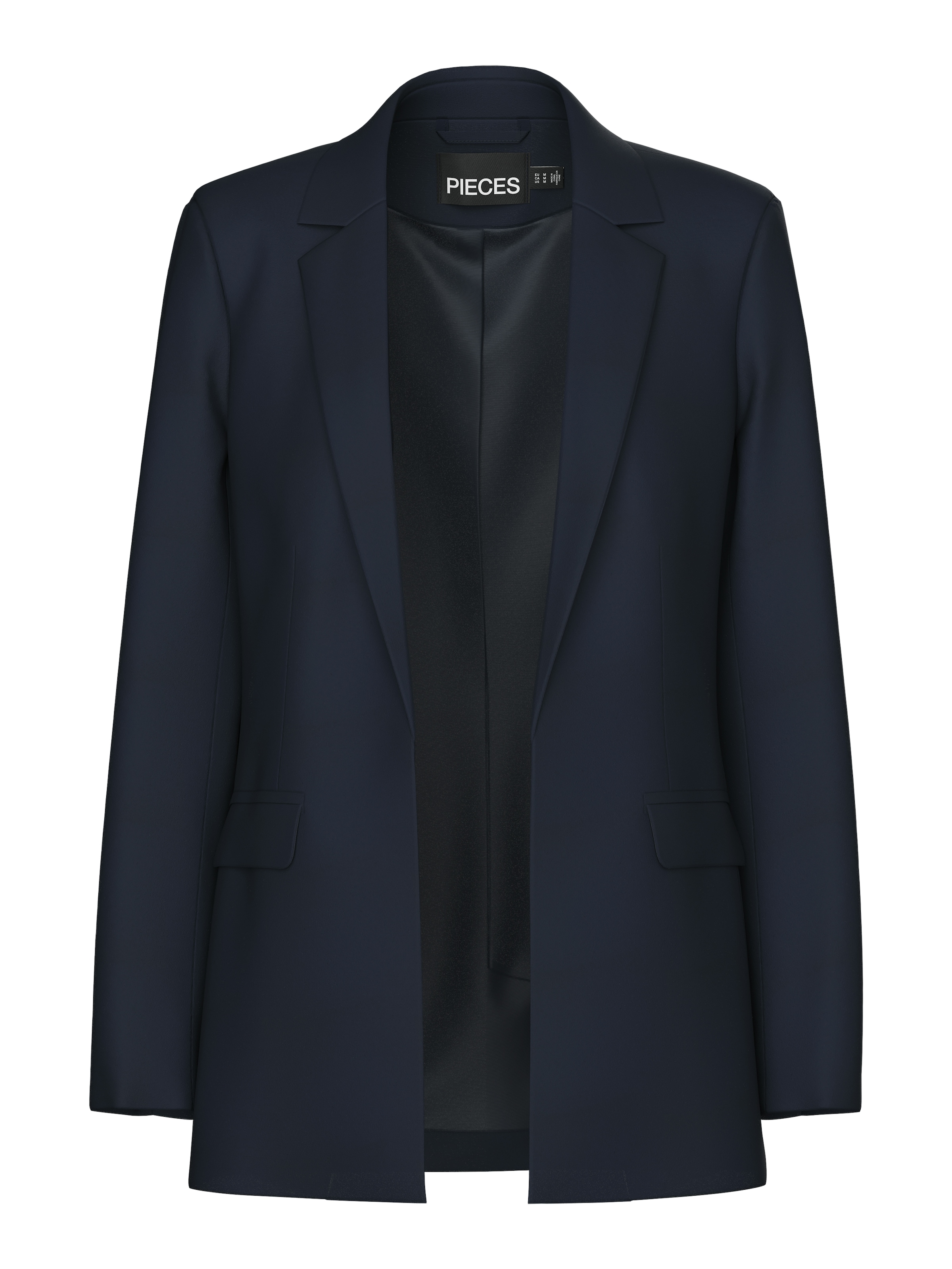 pieces Longblazer »PCBOSELLA LS LOOSE BLAZER NOOS« in leichter Oversize Form