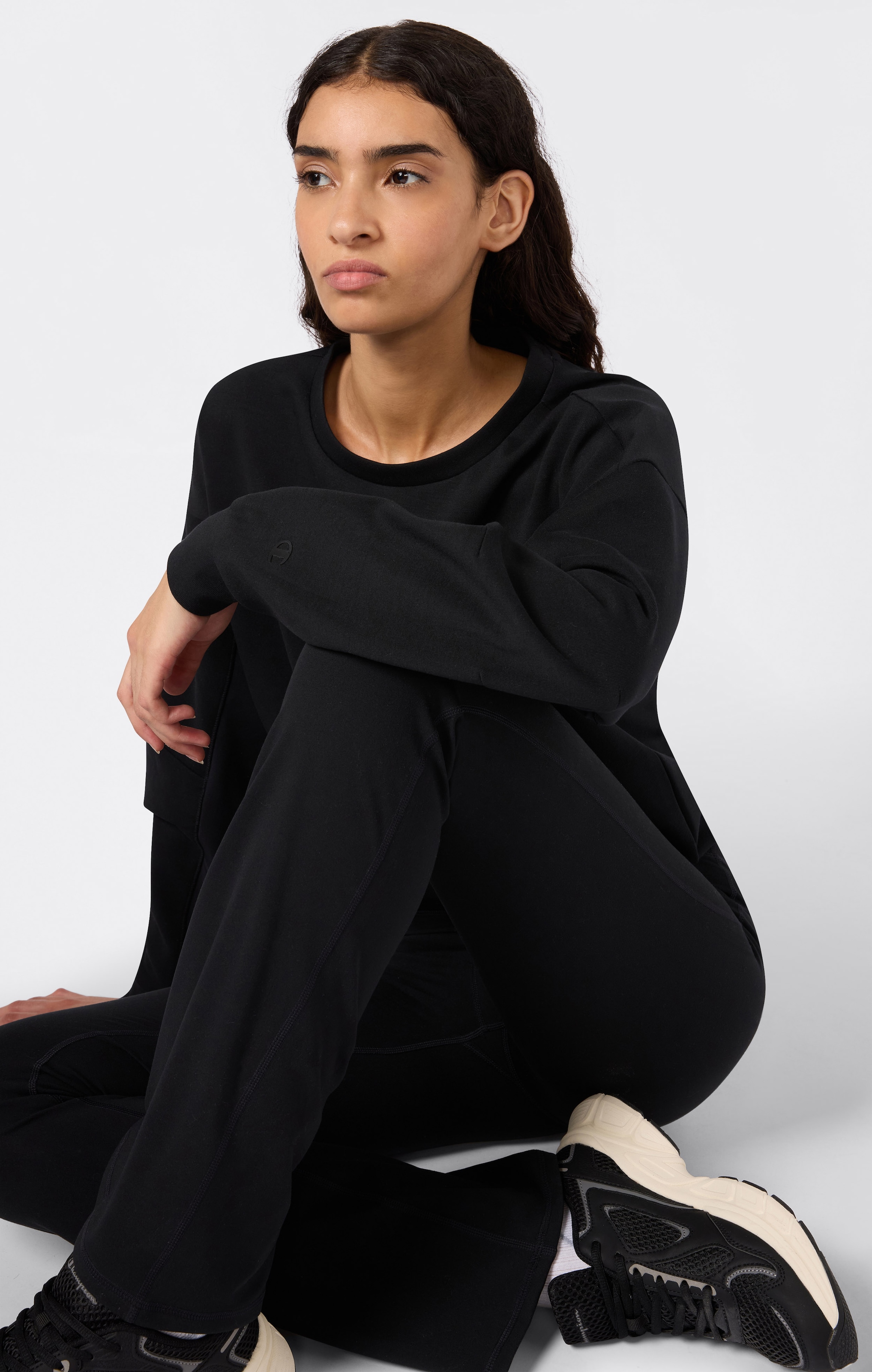 Champion Lauftights »PERFORMANCE FLARED LEGGINGS Tight Fit C-DRY ANTI-ODOR«  mit Teilungsnähten, schnell trocknend, pflegeleicht