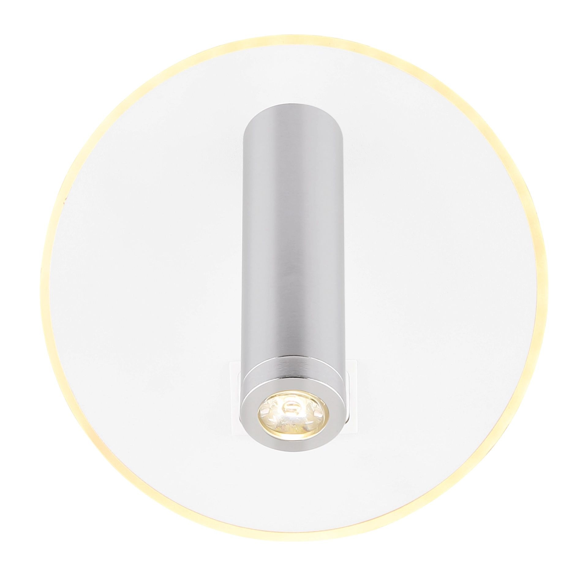 GLOBO LIGHTING LED Wandleuchte »MANY«, Leuchtmittel LED-Modul | LED fest integriert, Wandlampe, 2 Schalter, getrennt schaltbar, Wohnbereich, Flur
