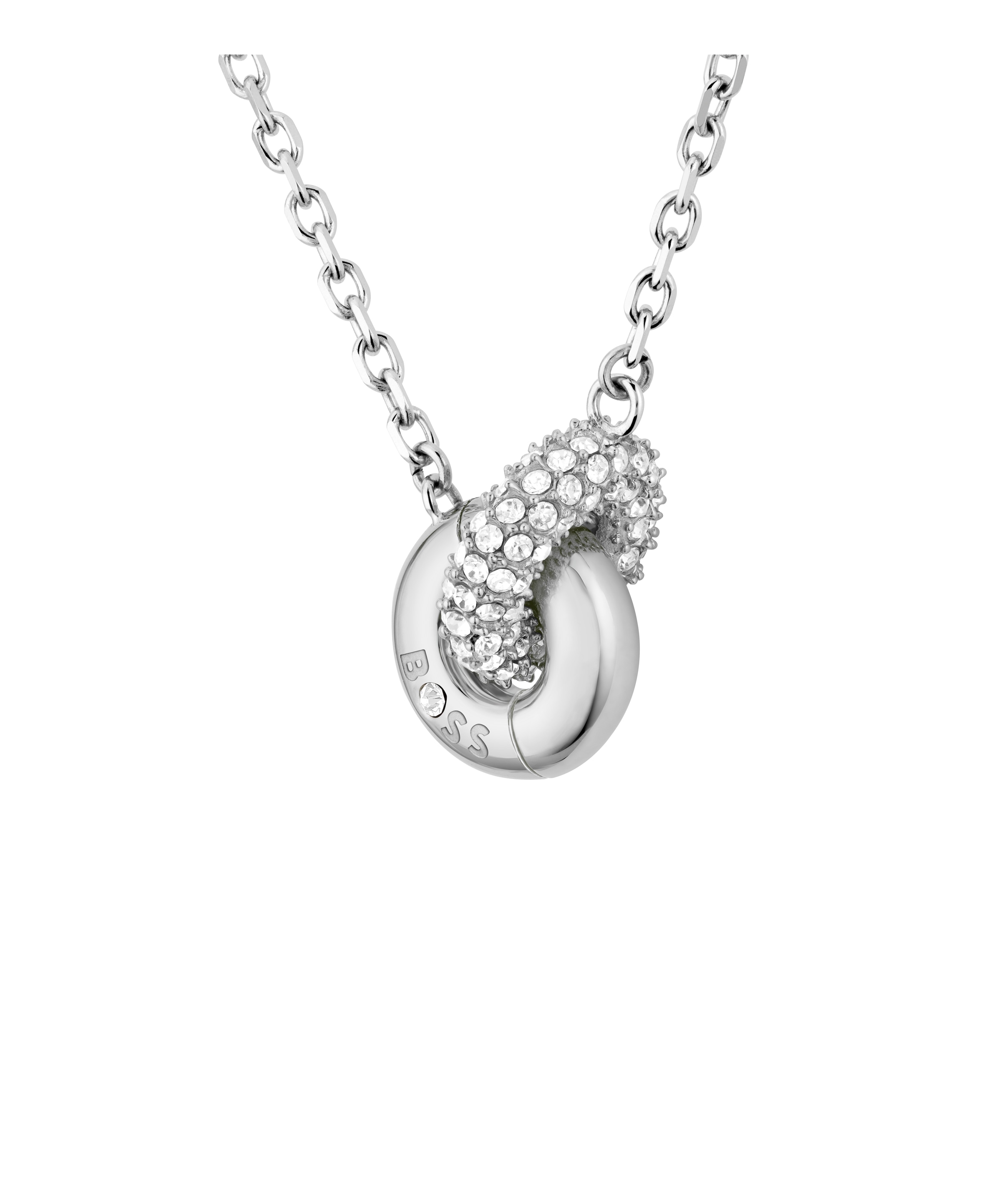 BOSS Kette mit Anhänger »LIVE PRECIOUS« mit Preciosa Crystal