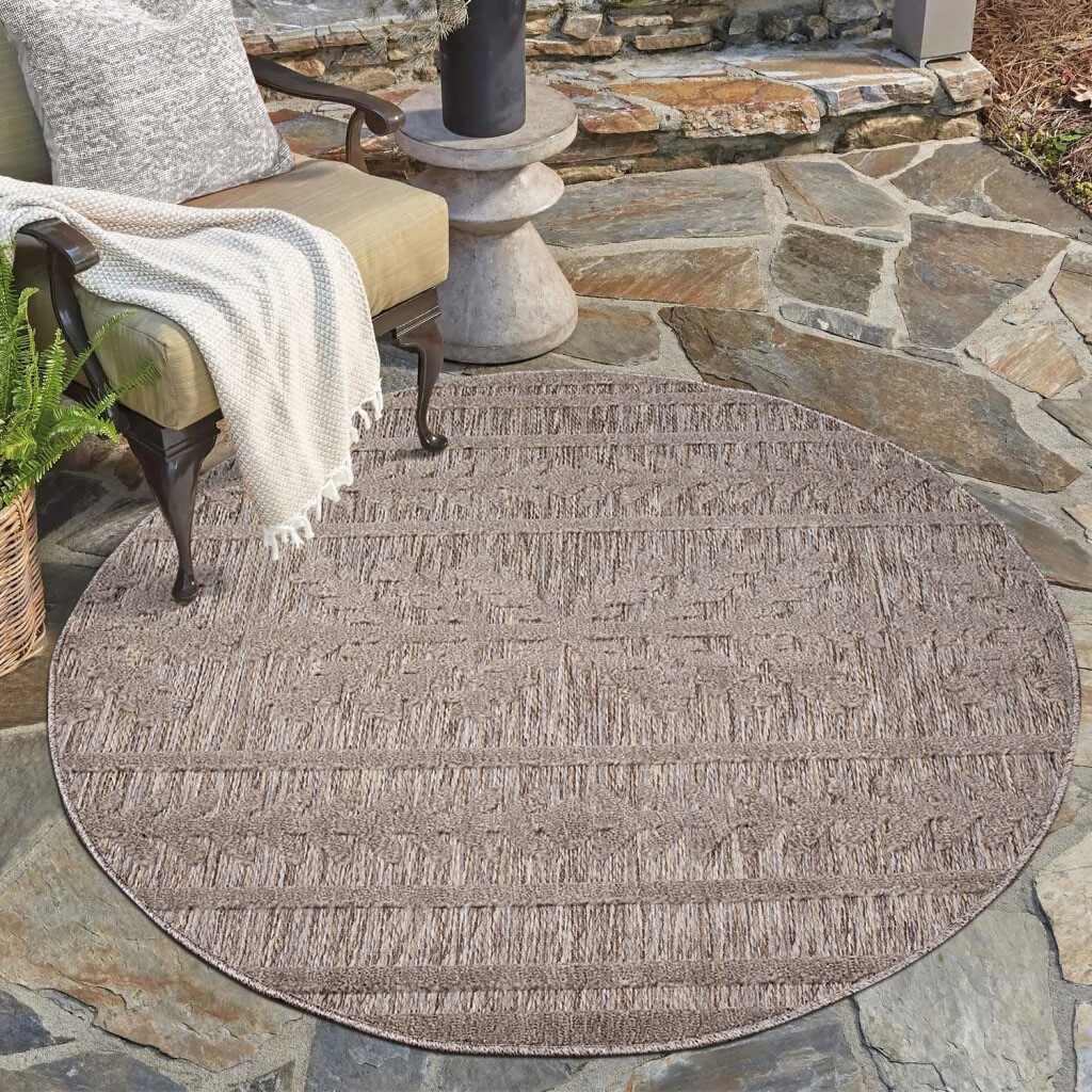 Carpet City Teppich »In-& Outdoorteppich Santorini 411, 3D-Effekt, Boho-Opt günstig online kaufen