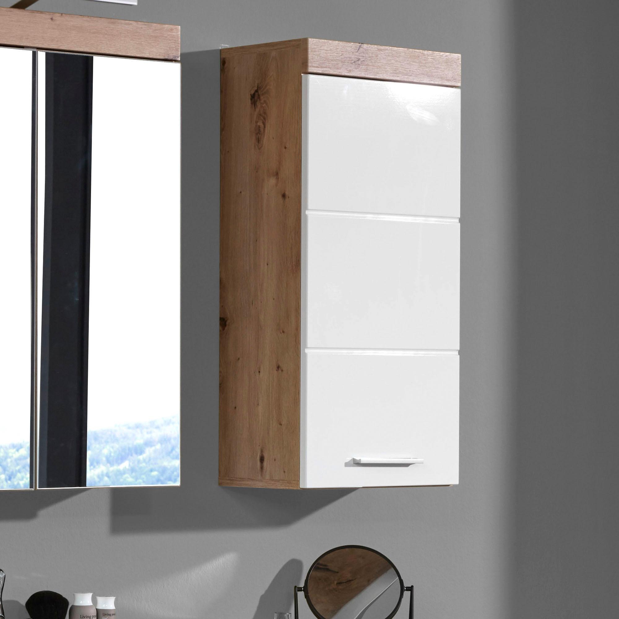 INOSIGN Hängeschrank »Avena«, Badschrank mit wechselbarem Türanschlag - (B/T/H) 37/23/77 cm