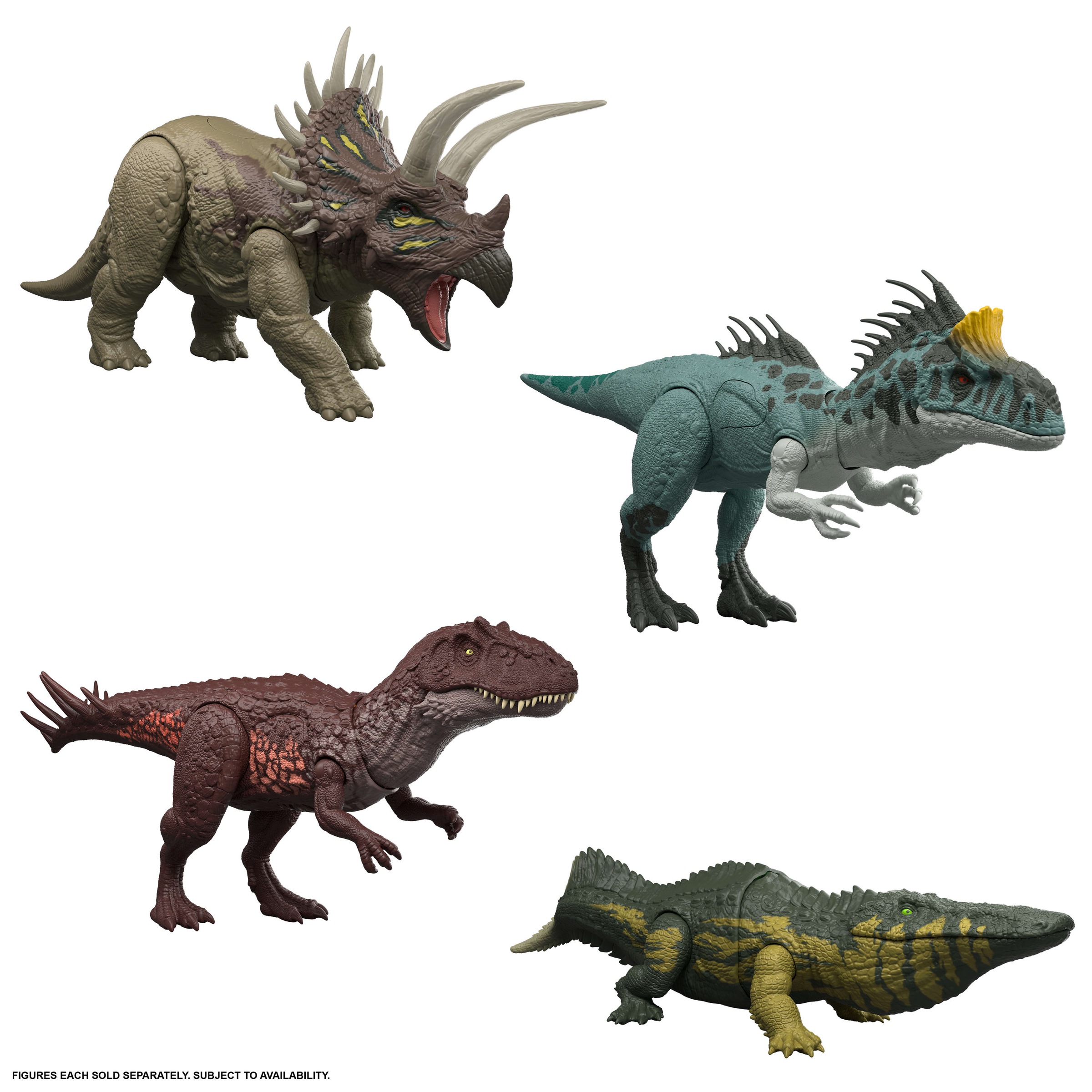 Mattel® Actionfigur »Jurassic World Wild Roar - Metricanthosaurus« mit Licht und Sound