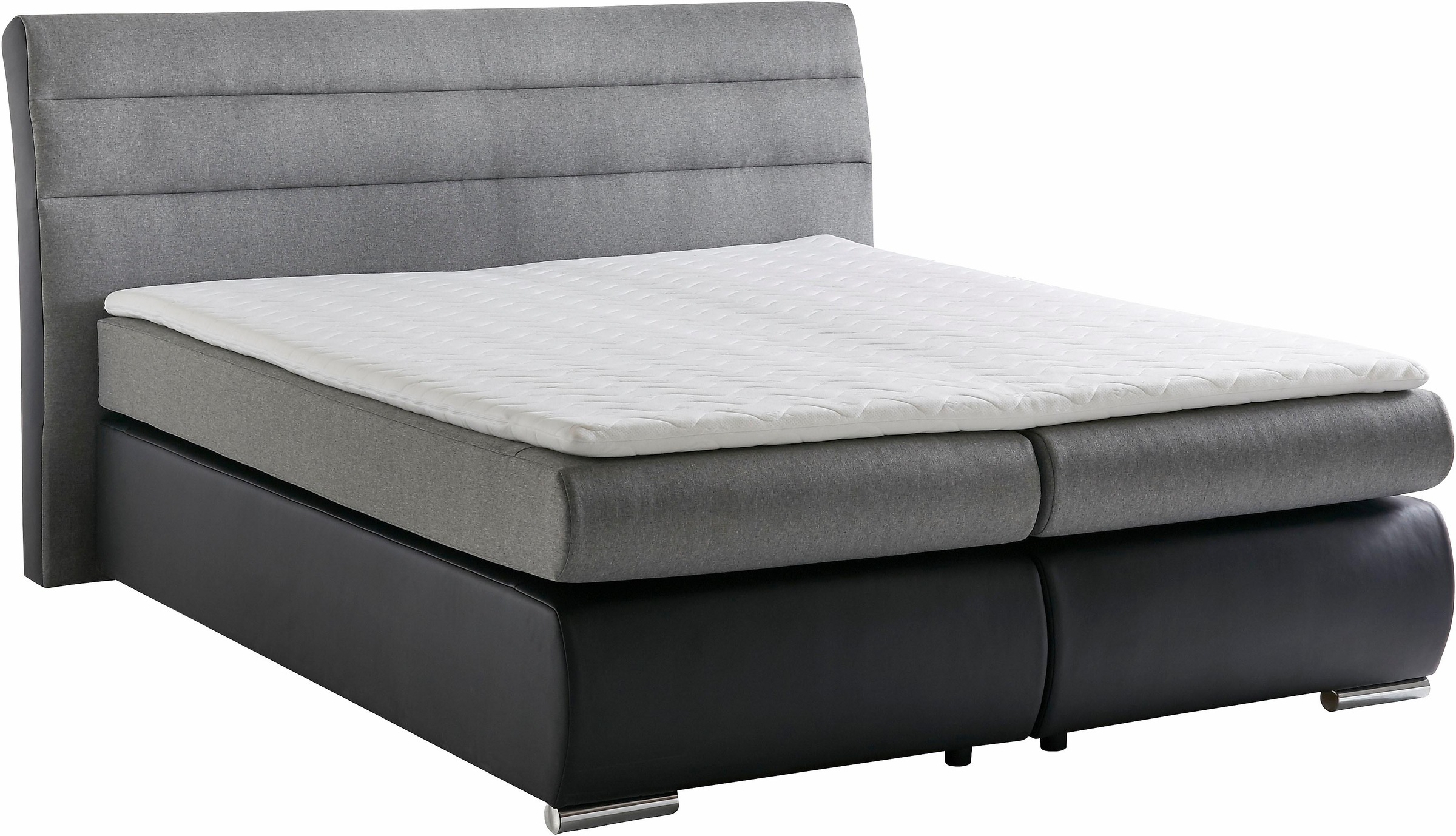 Places of Style Boxspringbett »Luna«, bis zu 3 Härtegrade, incl. Topper