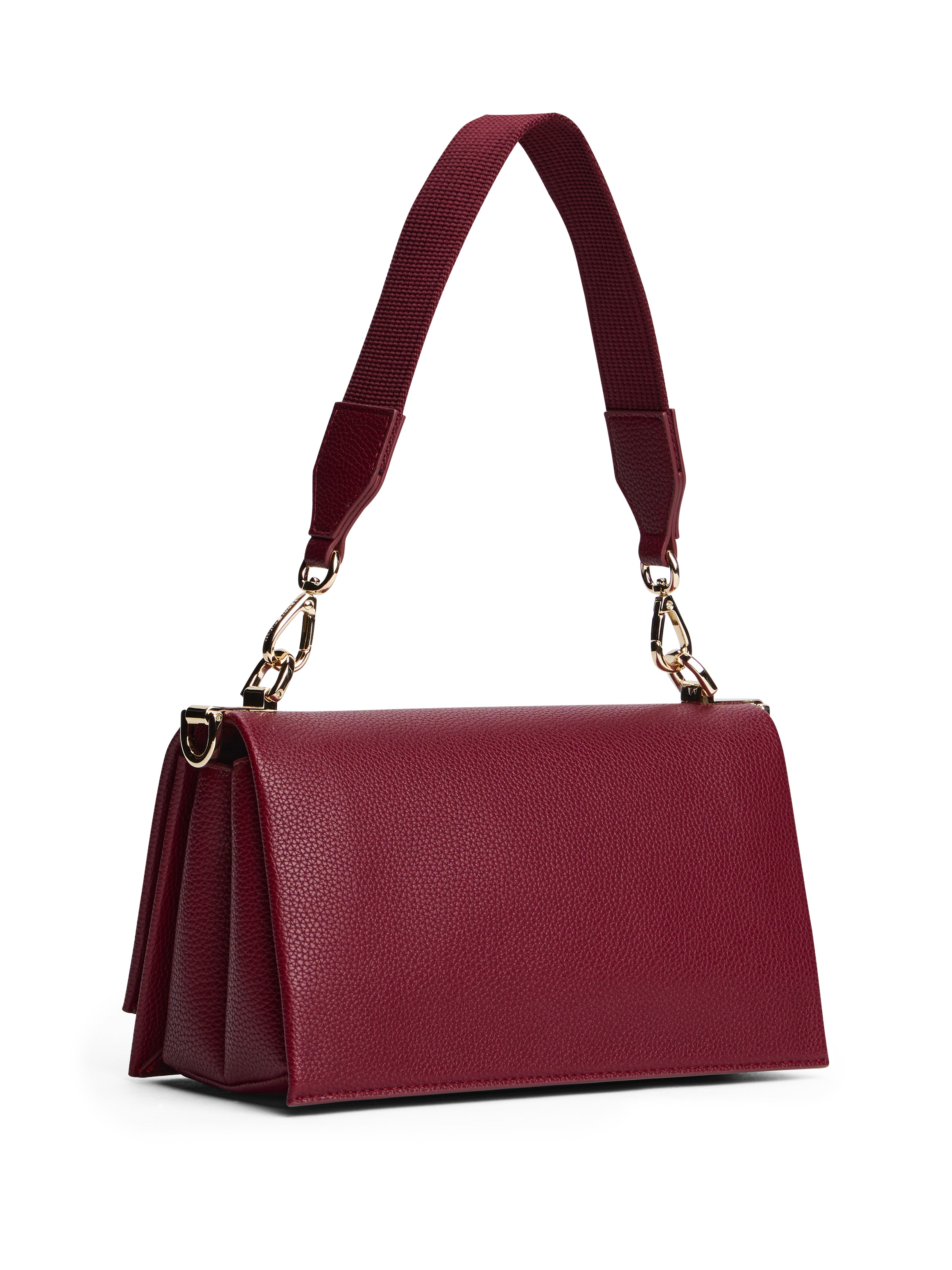 Tommy Hilfiger Umhängetasche »TH HER MED CROSSOVER«, Damen Tragetasche, Schultertasche mit goldfarbenem Steckverschluss