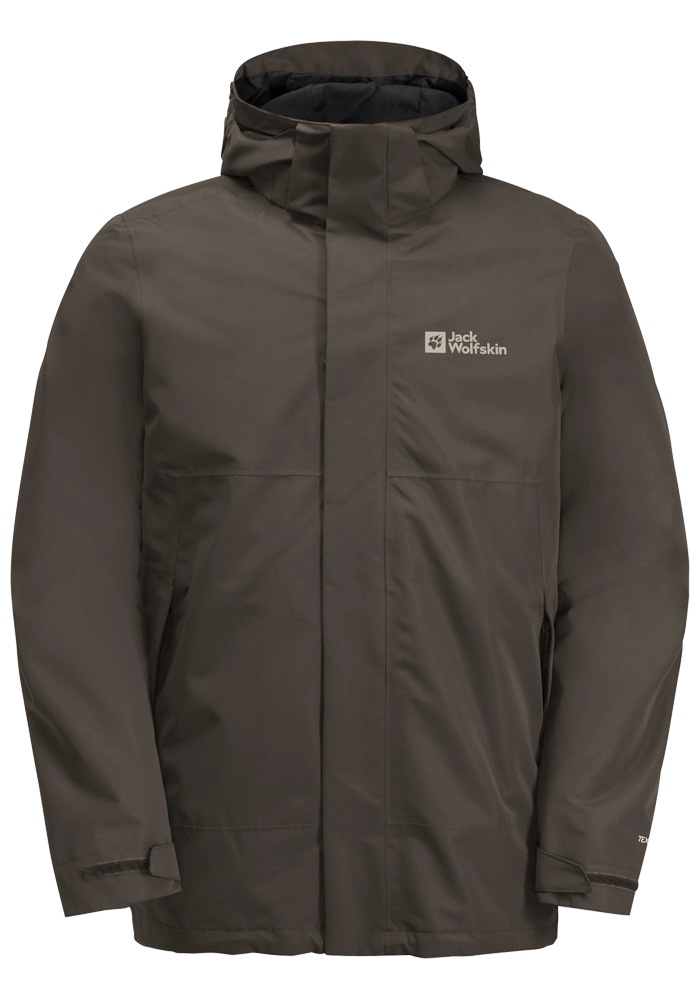 Jack Wolfskin 3-in-1-Funktionsjacke »LUNTAL 3IN1 JKT M«, mit Kapuze