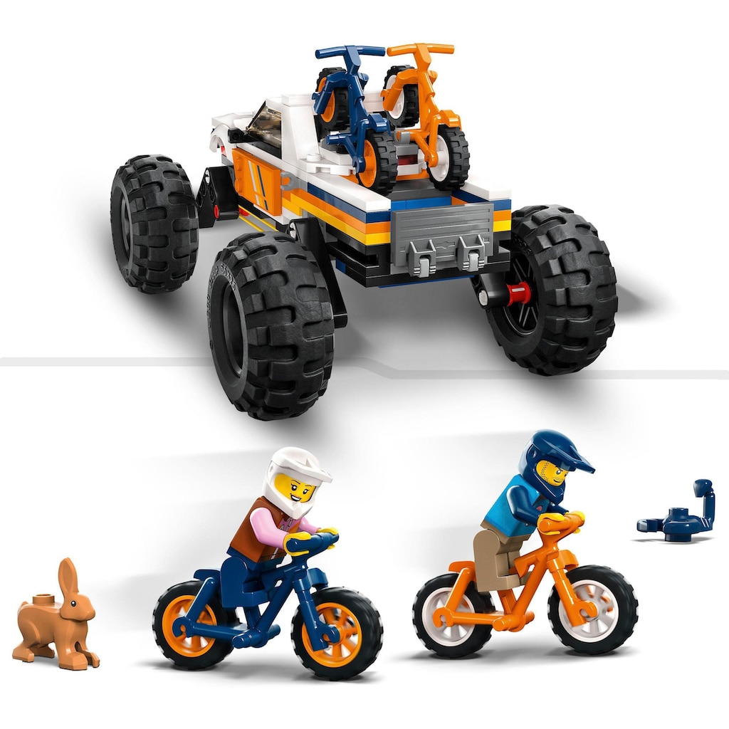 LEGO® Konstruktionsspielsteine »Offroad Abenteuer (60387), LEGO® City«, (252 St.), Made in Europe